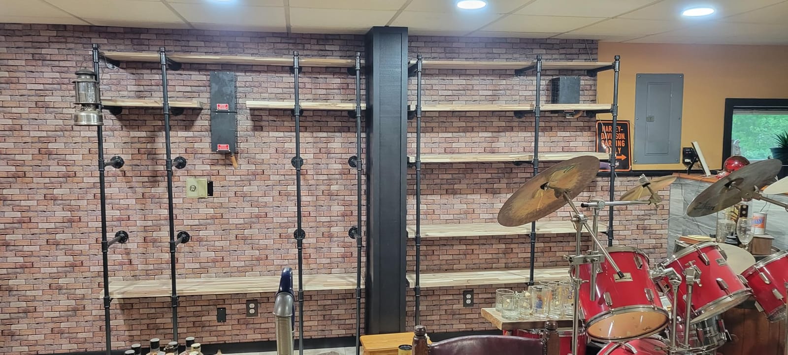 3D Wall Panels Peel and Stick 10 Pcs Brick Textured PVC Panels customer photo 1