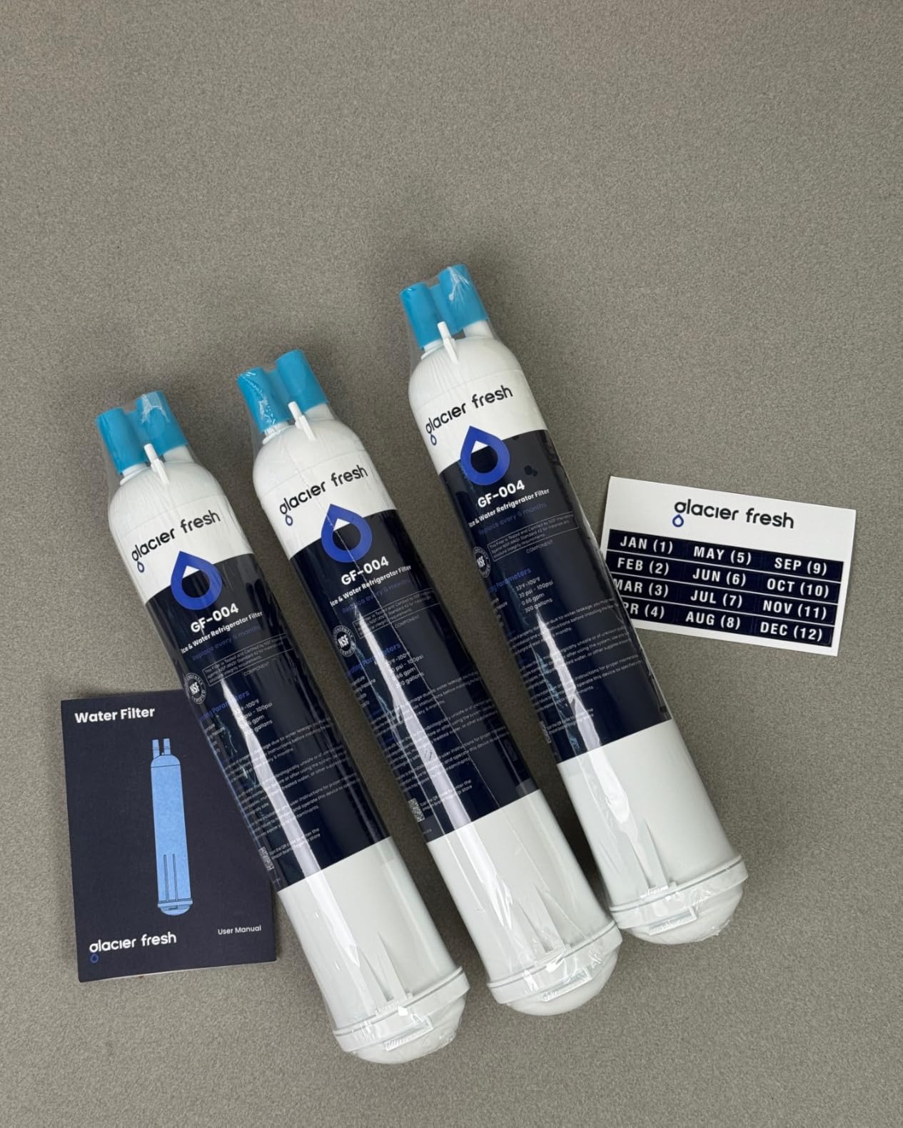 GLACIER FRESH EDR3RXD1 Water Filter, Compatible with Kenmore 46-9083, 46-9030, 3 PACK customer photo 1