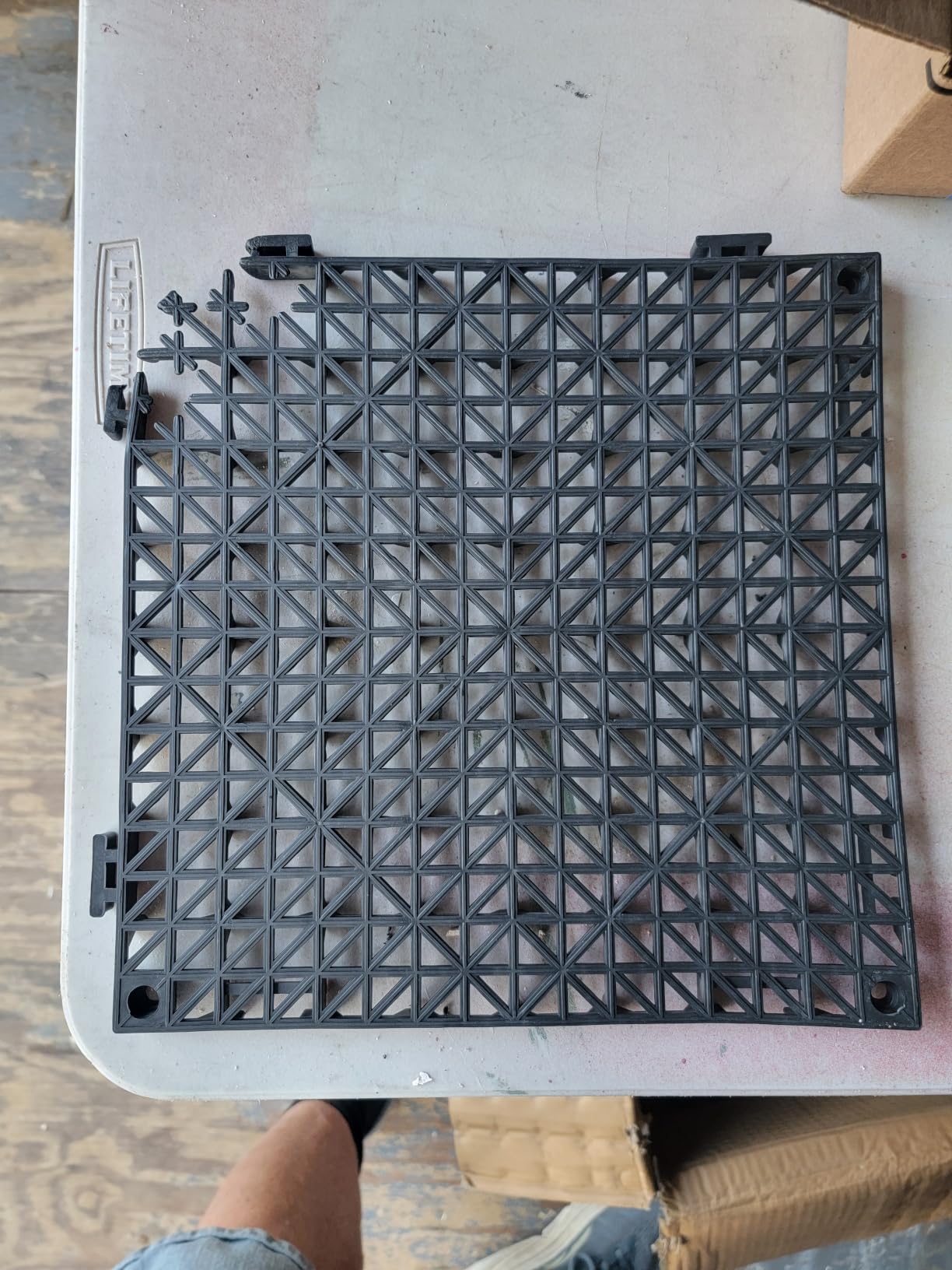 ToLanbbt Plastic Interlocking Deck Tiles 36 Pack 12