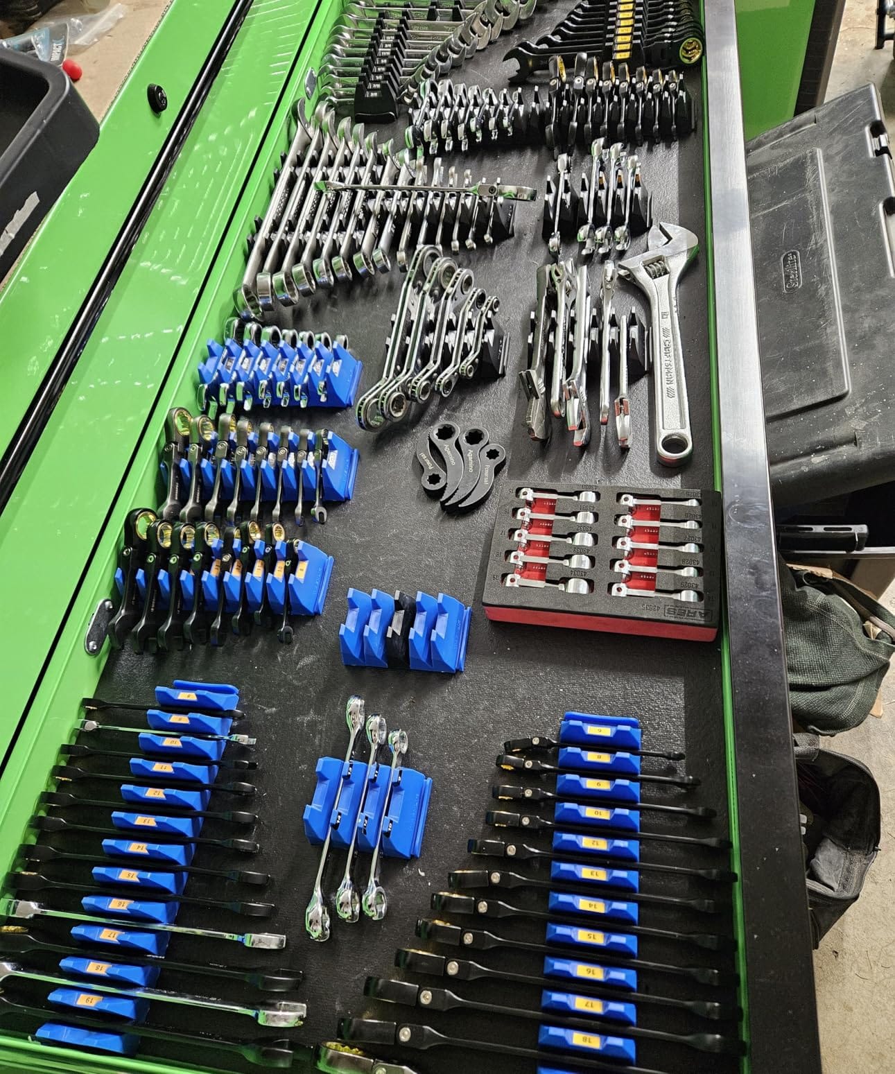 WORKPRO 22-piece Ratcheting Wrench Set with 180° Flex Head, Anti-Slip customer photo 2