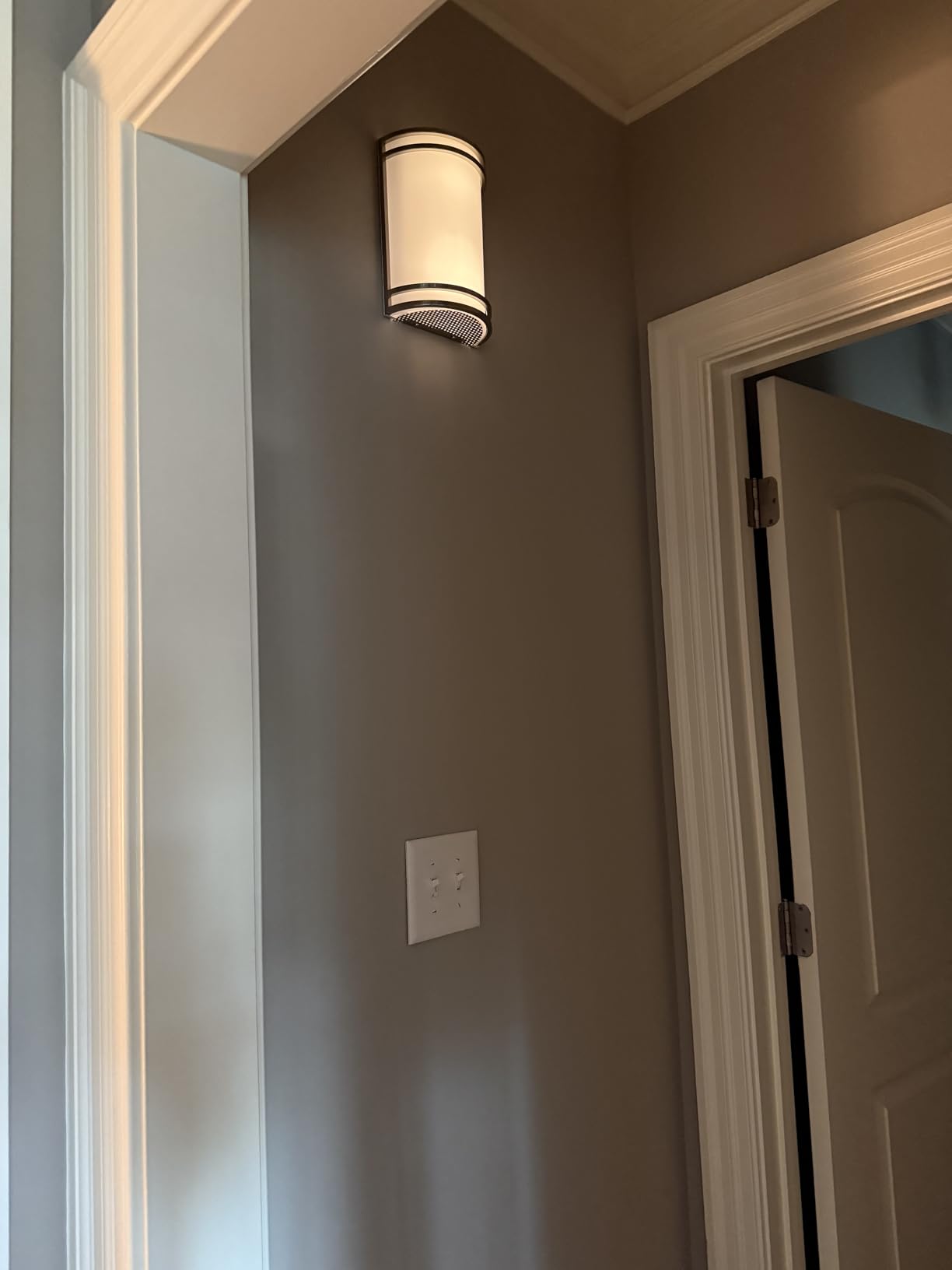 ASD Indoor LED Wall Sconce Lights, Black 3000/4000/5000K ETL customer photo 1