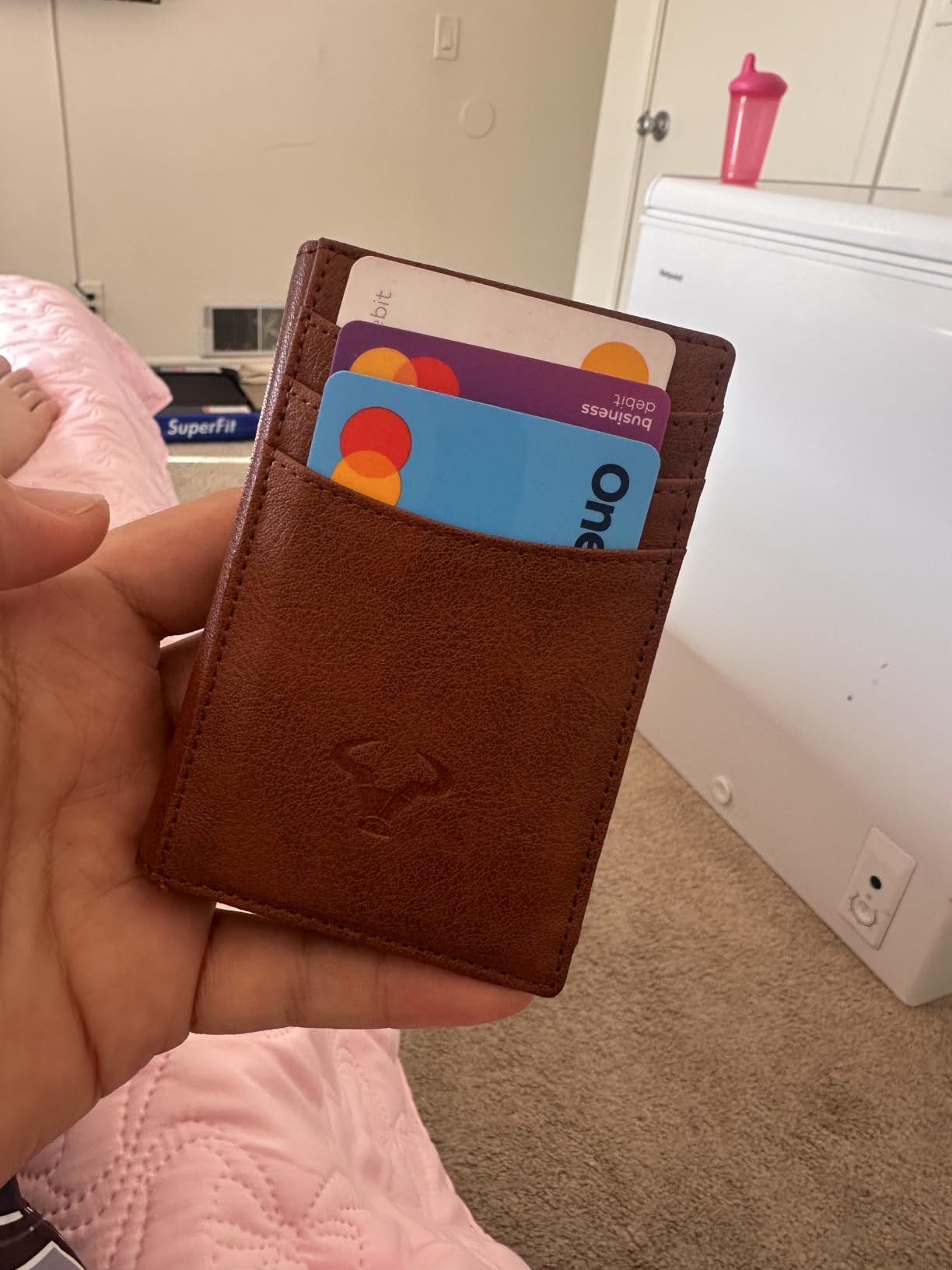 BULLIANT Magnetic Slim Leather Pocket Wallet Money Clip For Men 12Cards customer photo 1