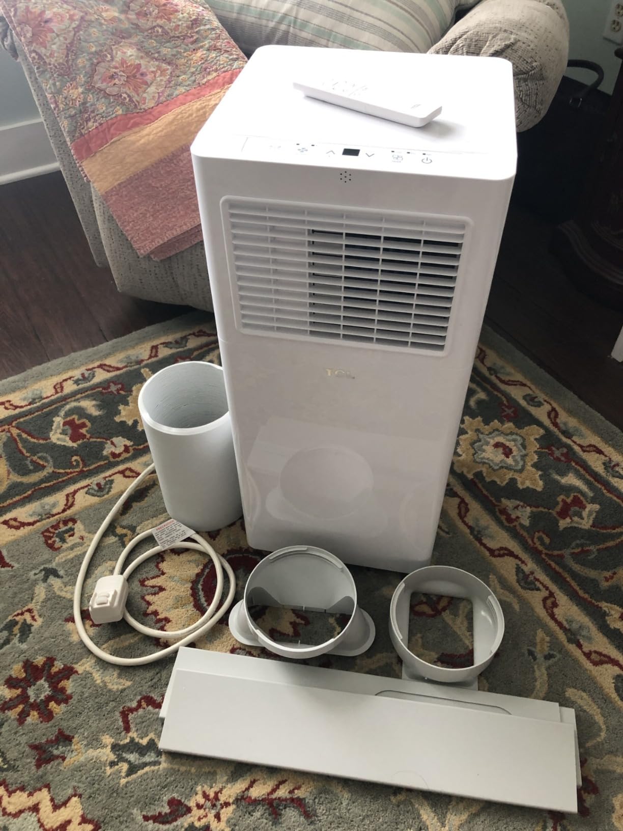 TCL 5,100 BTU Smart Portable Air Conditioner with Remote Control customer photo 1