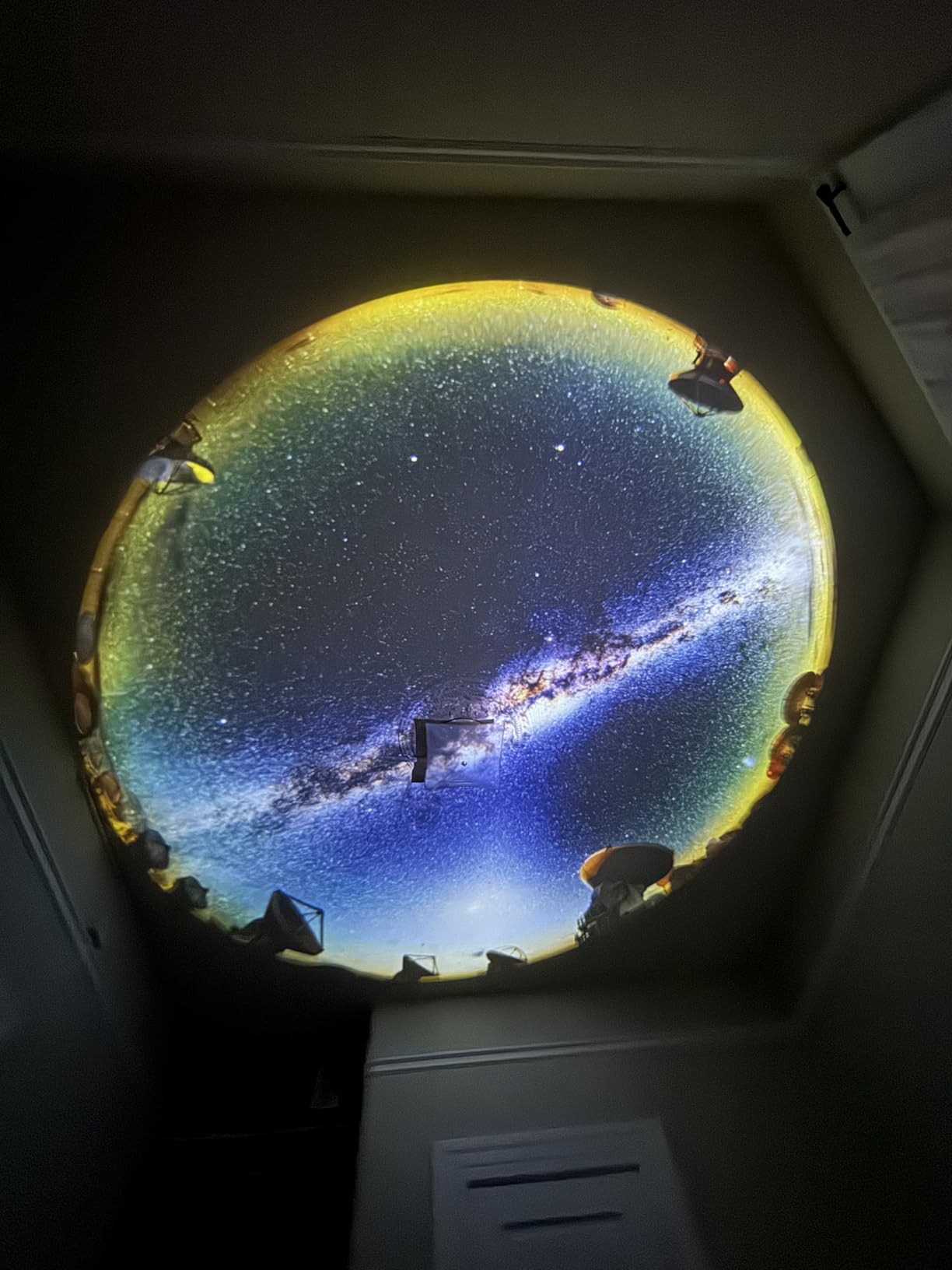 FlyLily Galaxy Projector, 12 in 1 HD Planetarium Astronaut Galaxy Projector for Bedroom, Galaxy Star Night Light Projector for Kids Adults Gaming Room/Party/Home Décor customer photo 2