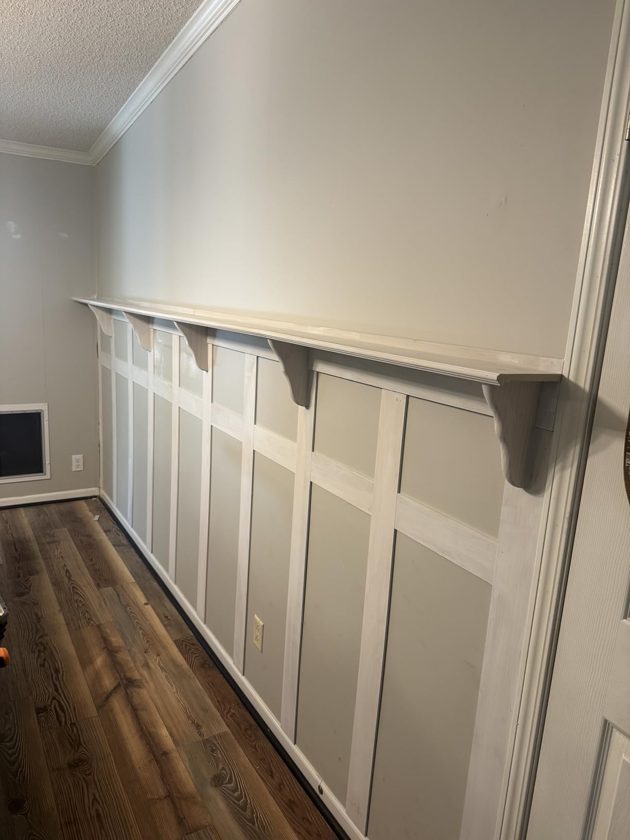 Real Wood Board and Batten Wainscoting Kit, Easy Installation, Real American Hardwood, The Millwork Outlet customer photo 2