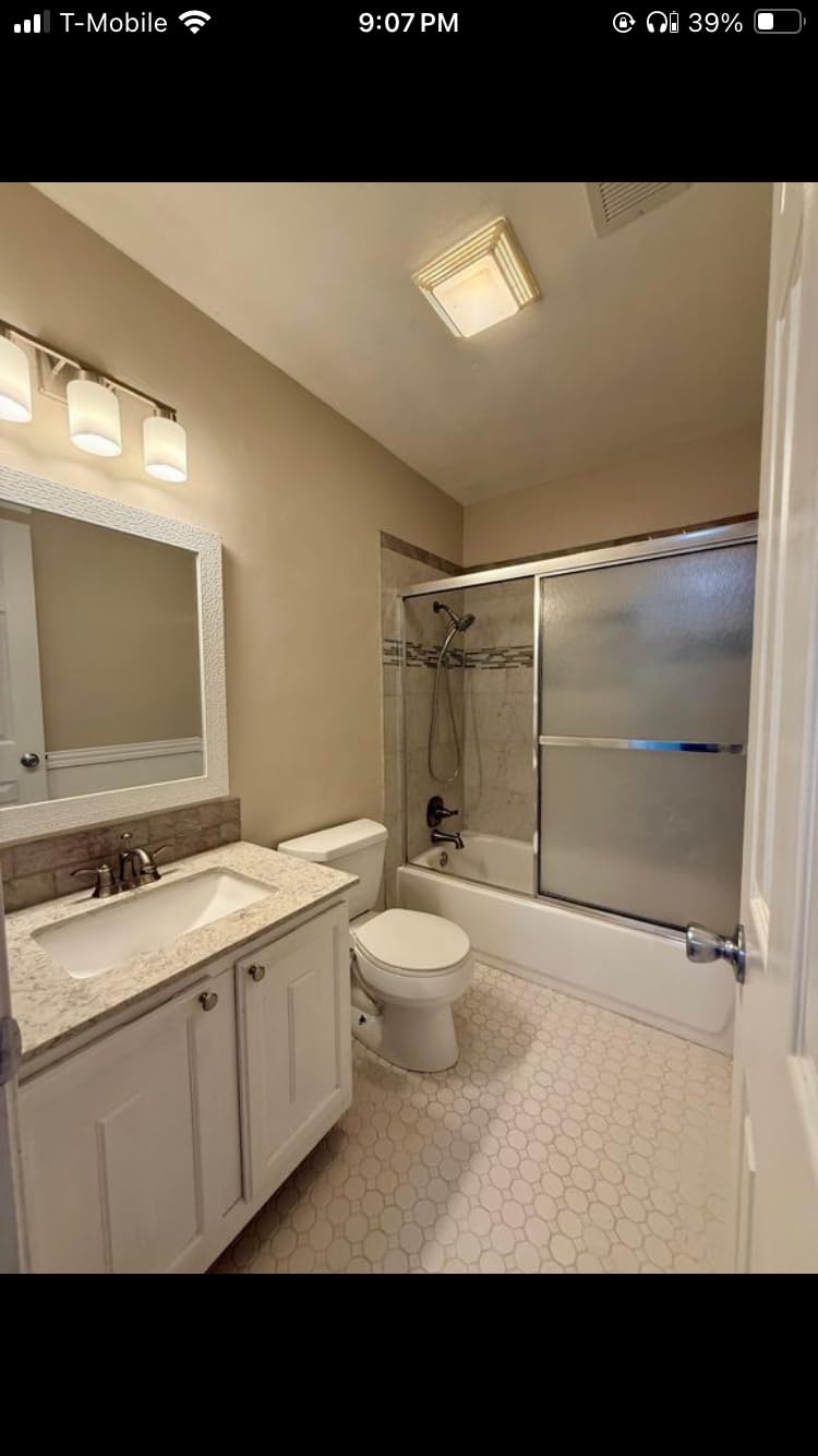 FonmYim Brushed Nickel Bathroom Light Fixtures Vanity Lights Over Mirror customer photo 2