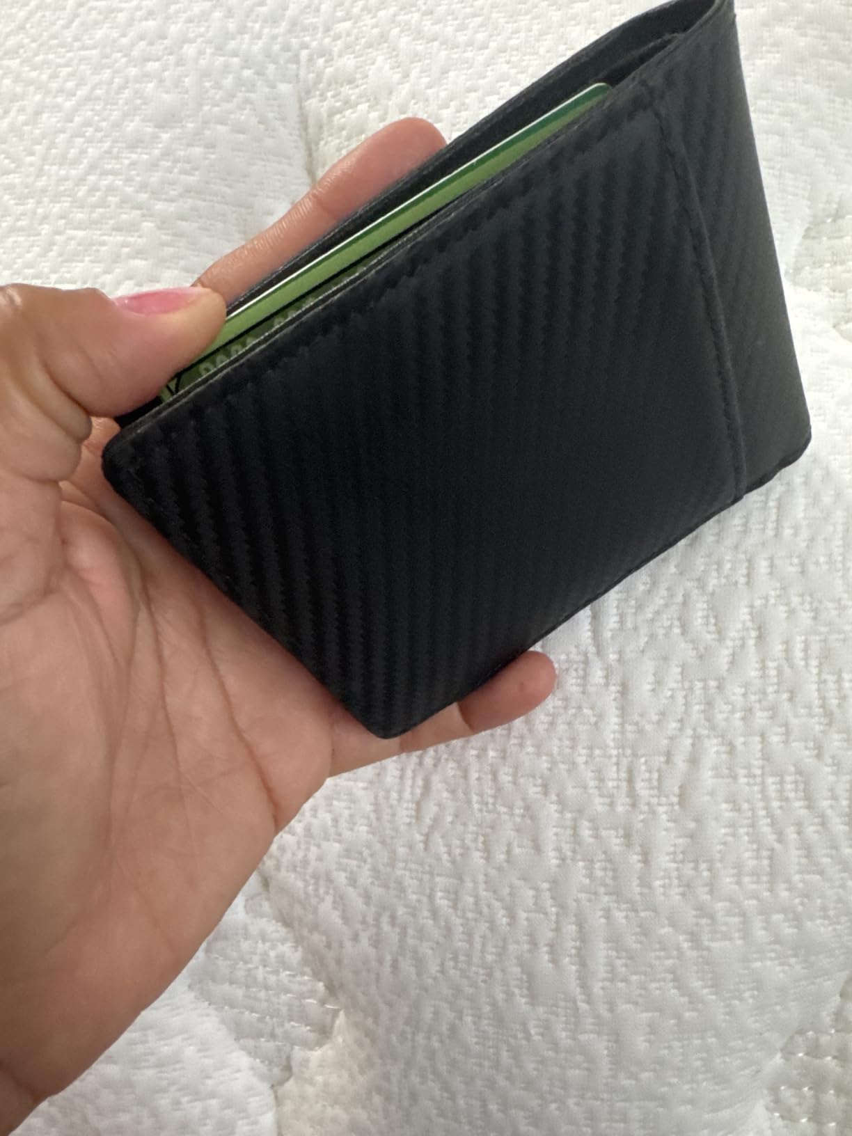 Artpaxy Mens Wallet Genuine Leather Bifold RFID Blocking Wallet for Men with 1 ID Window 13 Card Holders 2 cash pockets 1 Gift Box customer photo 2