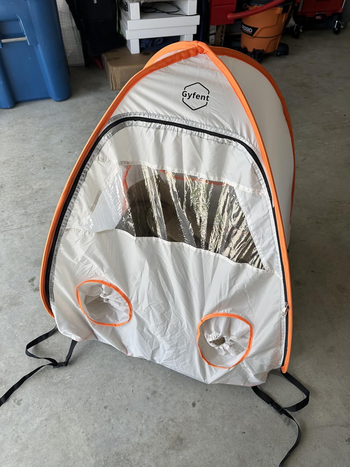 Spray Paint Tent with Turntable, Portable Paint Booth 37.5