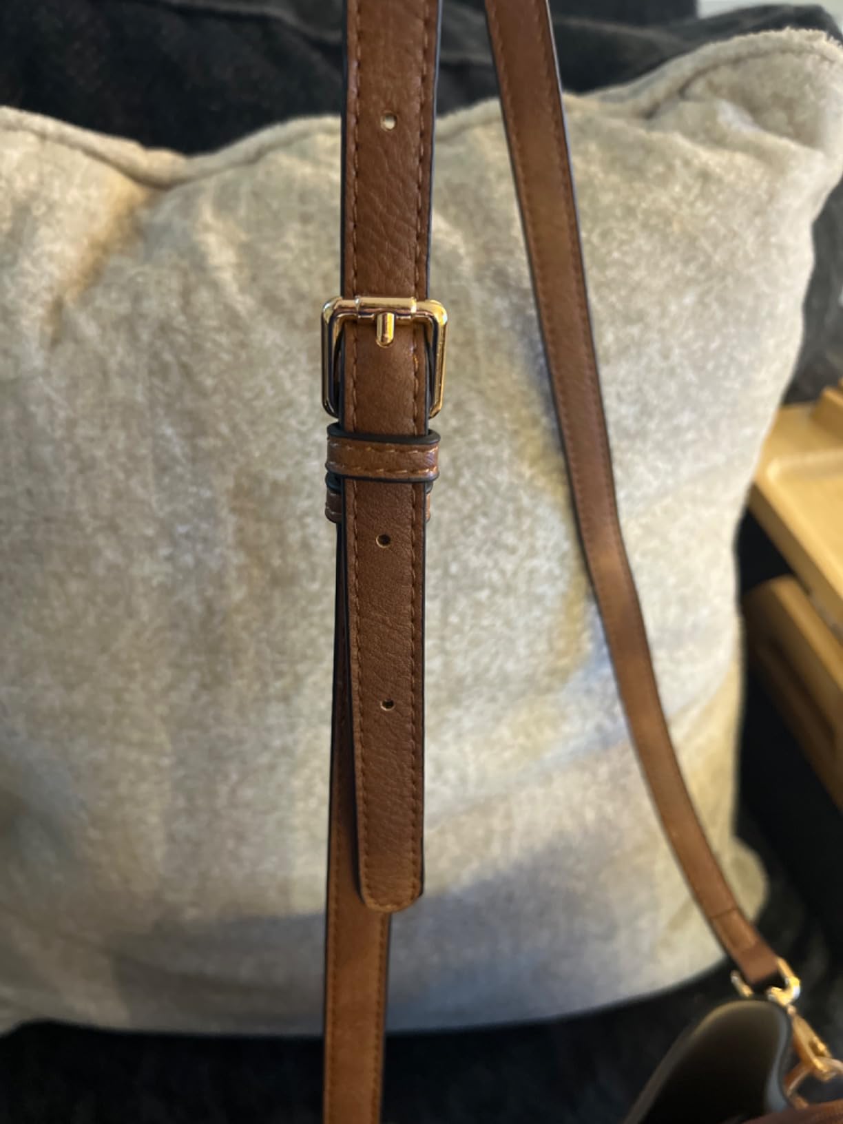 BOSTANTEN Crossbody Bucket Shoulder Bags for Women Vegan Leather Purse Cross Body Handbag Multiple Pockets customer photo 1