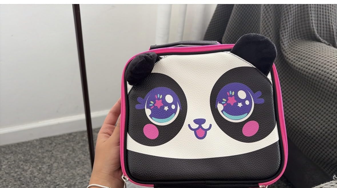 Rolling Backpack for Girls Backpacks with Wheels for Elementary School Students Kids 3 in 1 Travel Luggage Suitcase with Lunch Box Pencil Case for Girls Age 8-10 customer photo 1
