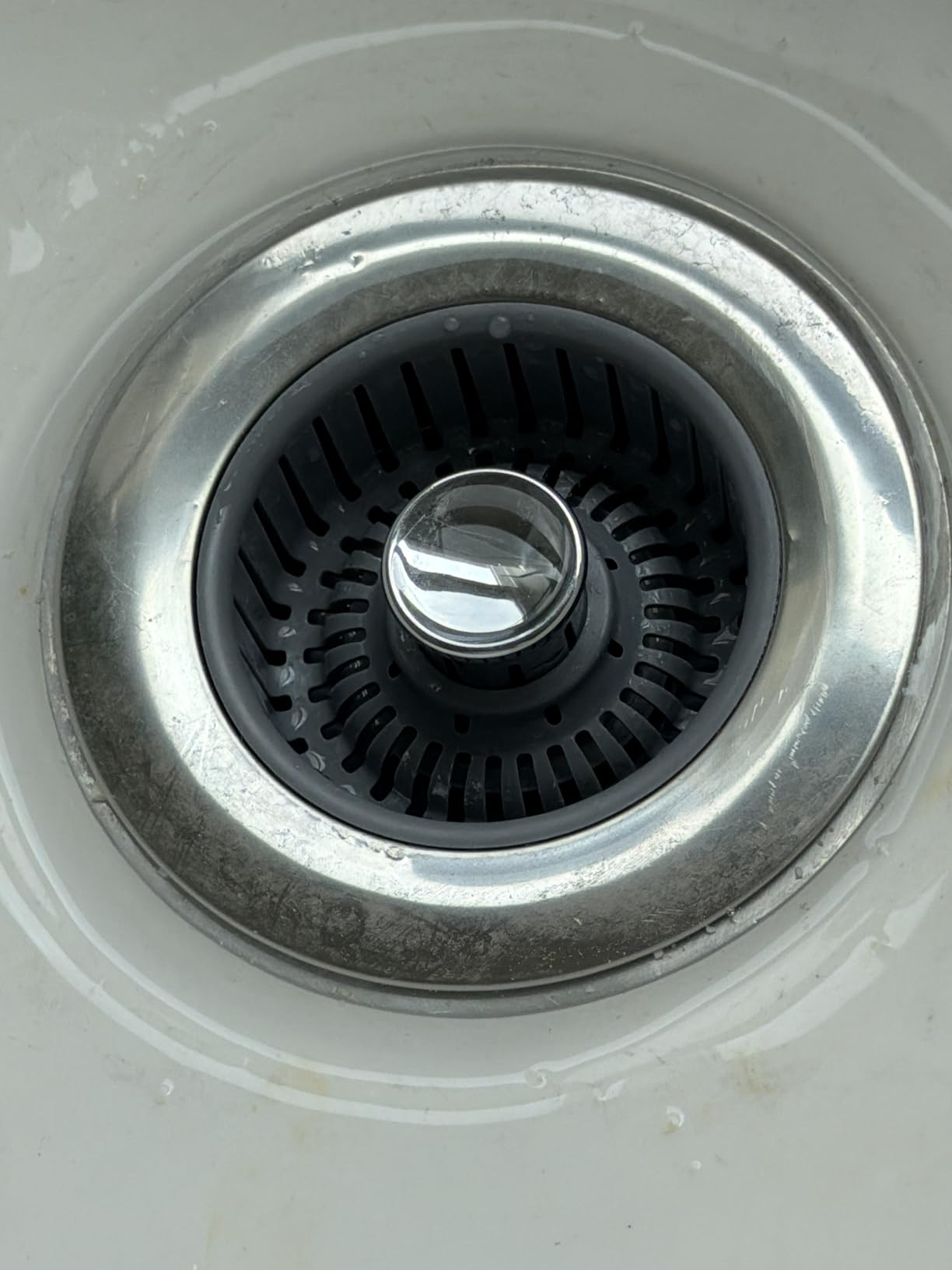 zaa 3 in 1 Kitchen Sink Drain Strainer Stopper Removable Basket Pop-Up customer photo 2