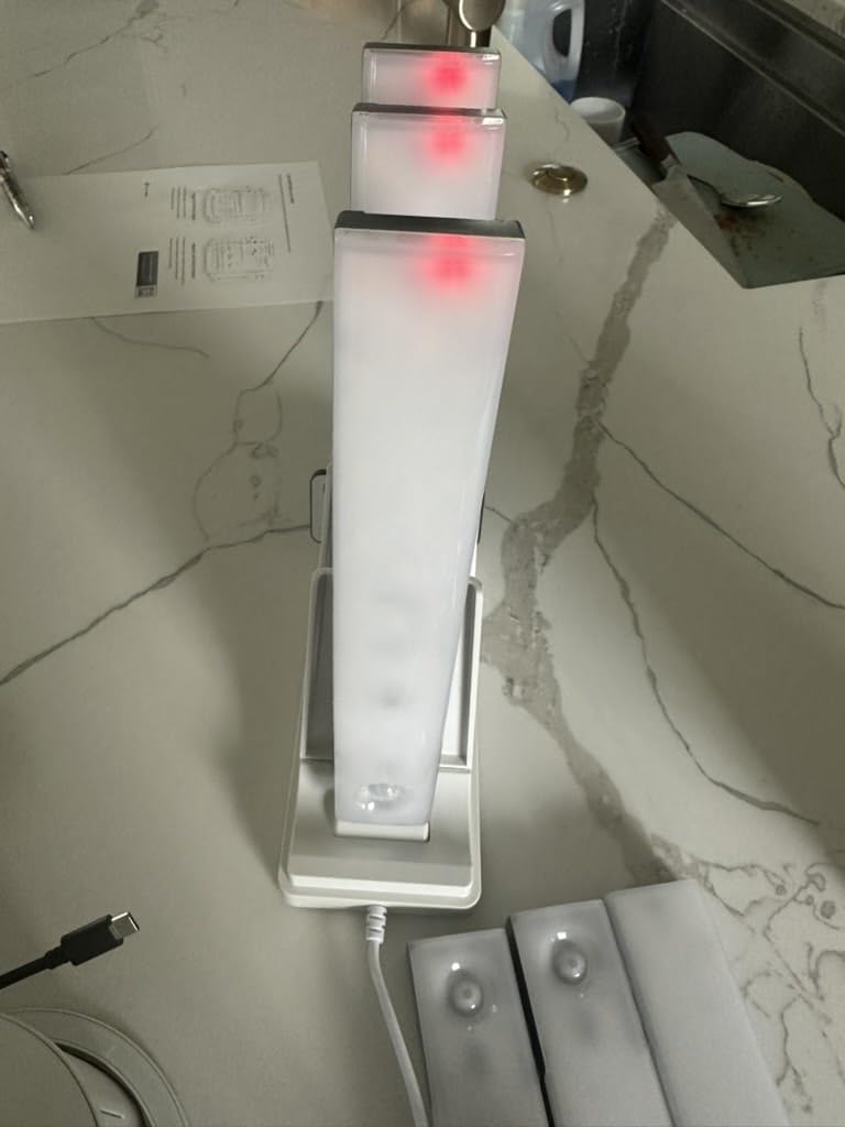 EZVALO Under Cabinet Lighting with Charging Station, Motion Sensor Lights customer photo 1