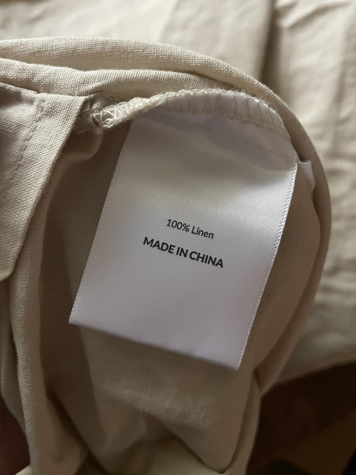 Shilucheng 100% French Linen Sheets - Queen Size Bed Sheets customer photo 2