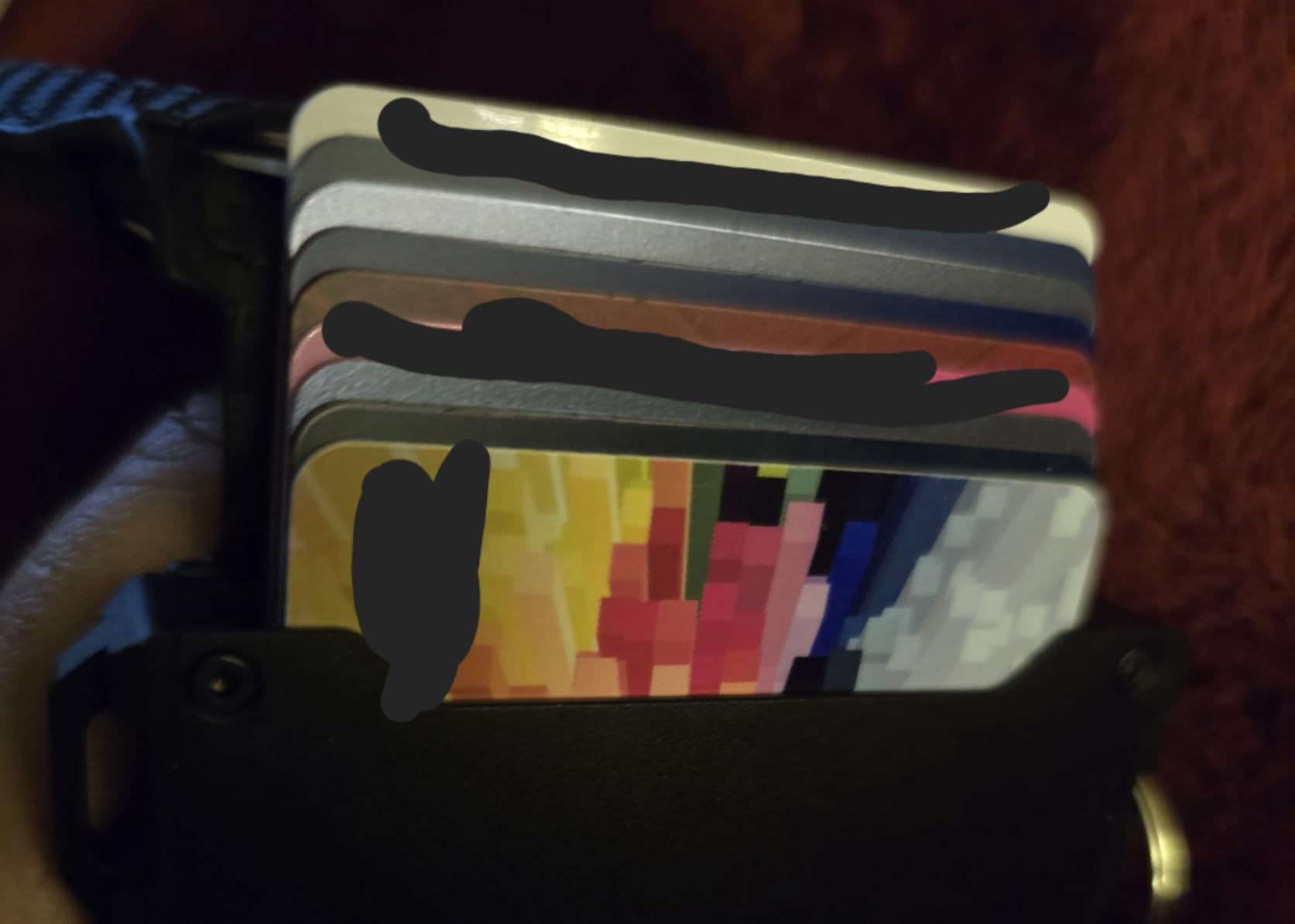 Wallet for Men, Mens Minimalist Wallet 9-13 Cards, Slim Compact RFID Wallet customer photo 2