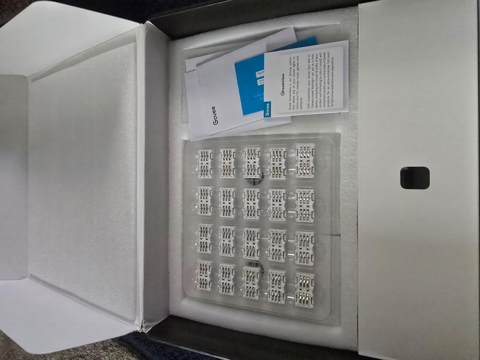 Govee Mini Panel Lights, RGBIC Wall Lights, Smart LED Wall Panels customer photo 1