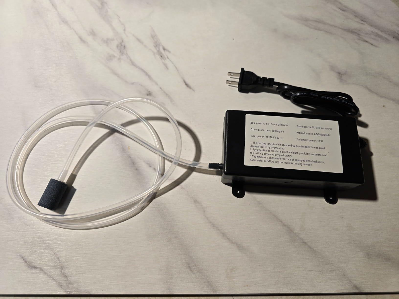 1000mg/h Generator for Cold Plunge, Ice Bath Water customer photo 1