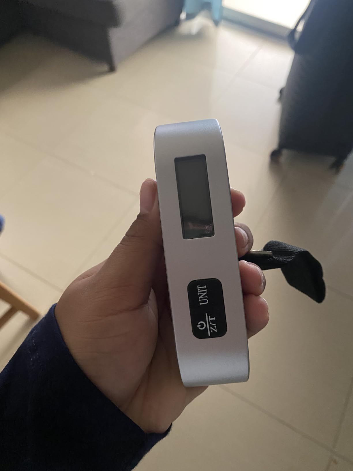 Luggage Scale, 110lb/50kg Portable Luggage Weight Scale, Silver customer photo 1