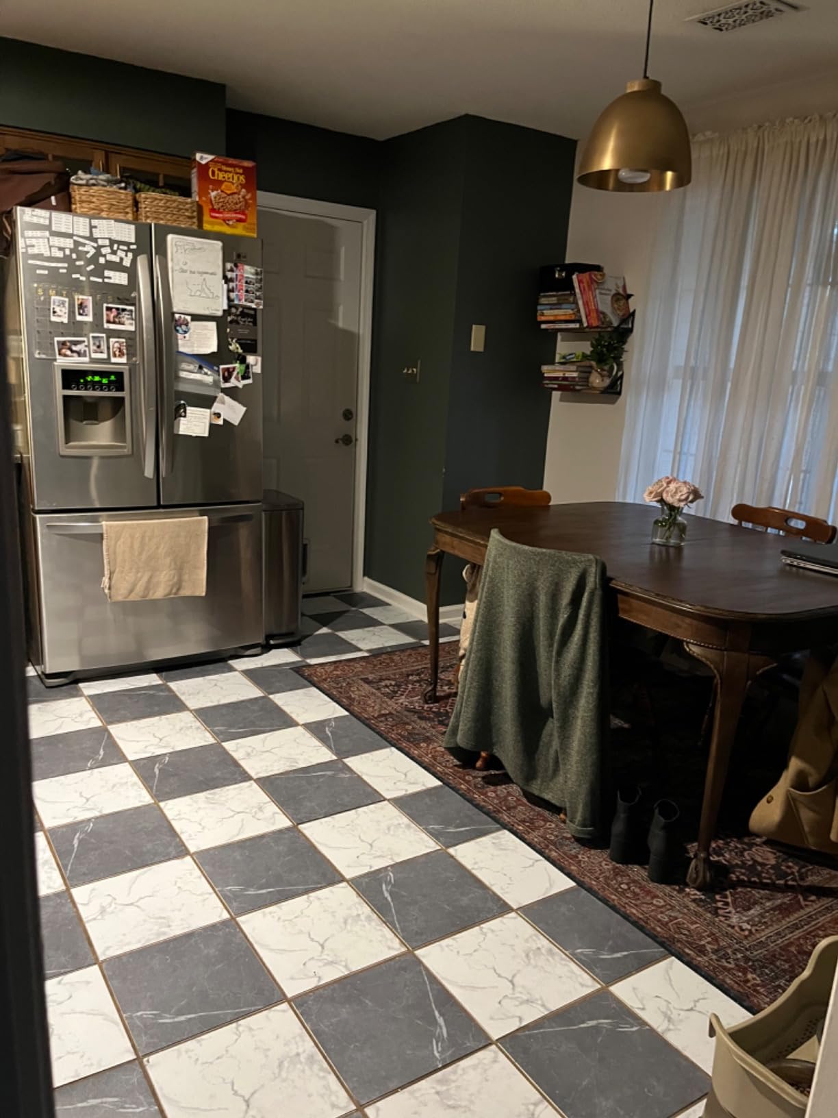 Art3d 30-Pack Peel and Stick Vinyl Floor Tiles, 12 x 12 in, Slate customer photo 1