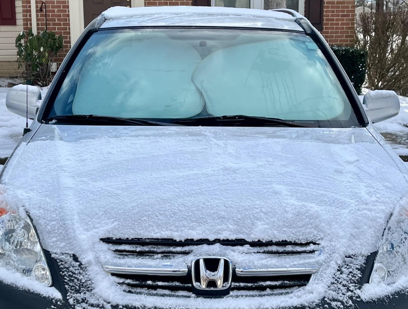 Lamicall Windshield Cover for Ice Snow, Magnetic 1S Snow Remove, Waterproof customer photo 2