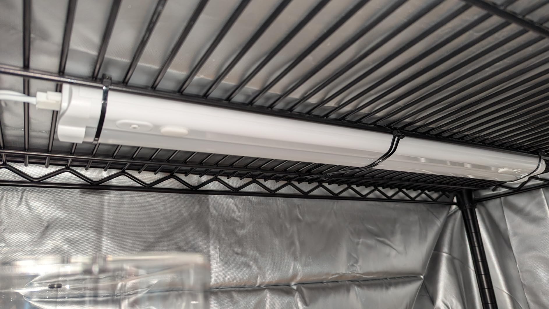 Enbrighten 24 Inch Plug in Under Cabinet Light with 5 Color Temperatures | Dimmable 1561 Lumens, Soft White to Daylight Lighting, One-Touch Sync Linkable Under Cabinet Lighting for Kitchen, ETL Listed customer photo 2