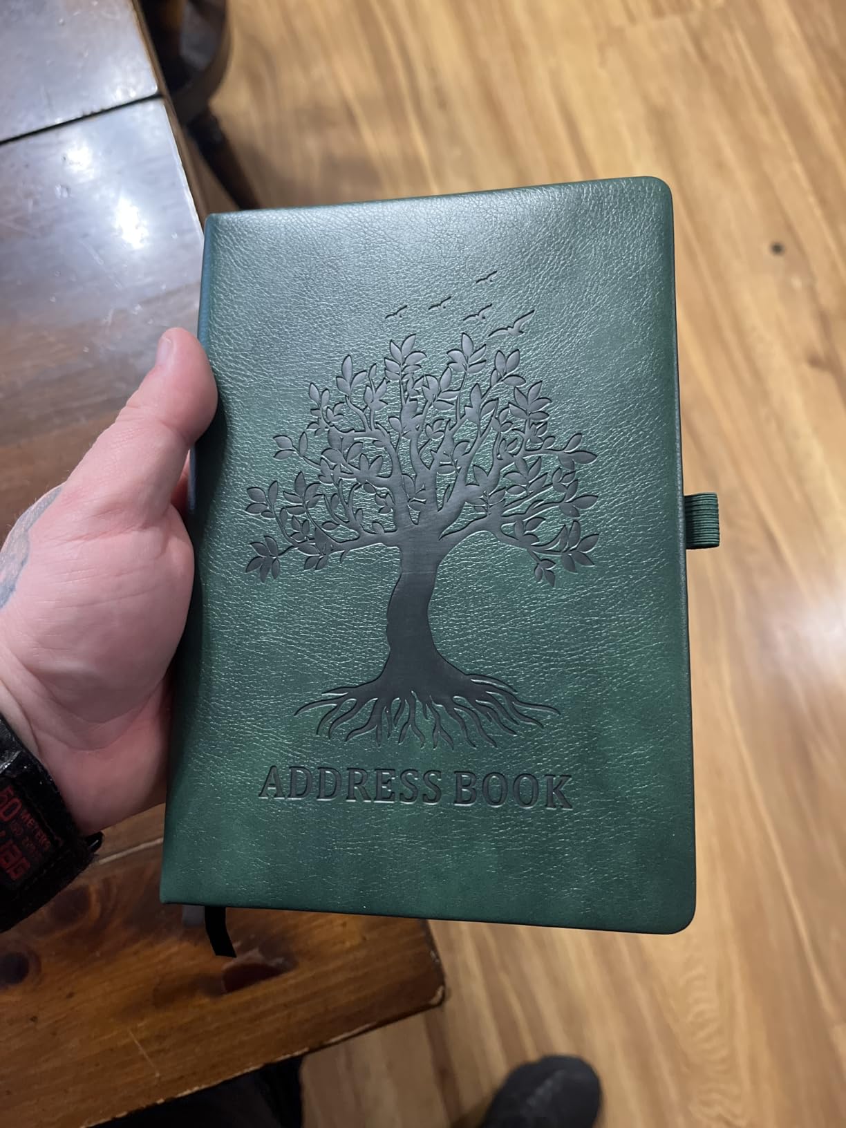 ZXHQ Address Book with Colorful Alphabetical Tabs, 5.8