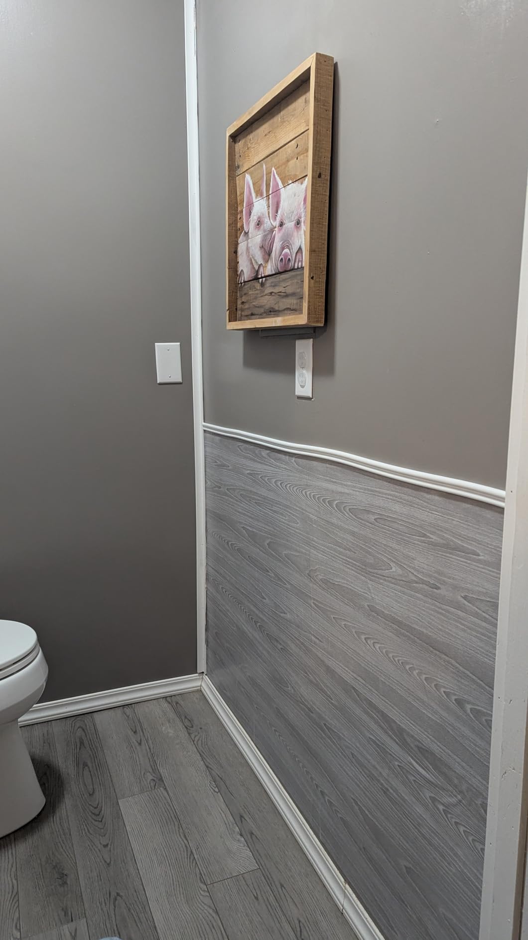 Soengsau Peel and Stick Accent Wall Molding, 118.1