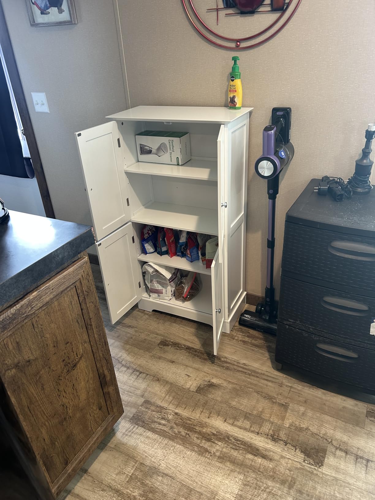 ChooChoo Bathroom Floor Cabinet with Adjustable Shelves customer photo 1