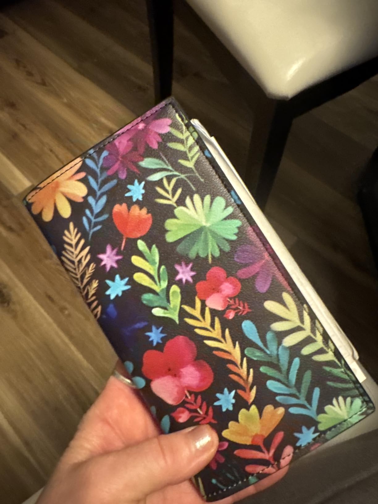CASMONAL Boho Florals Checkbook Covers for Personal, Check Book Holder customer photo 2