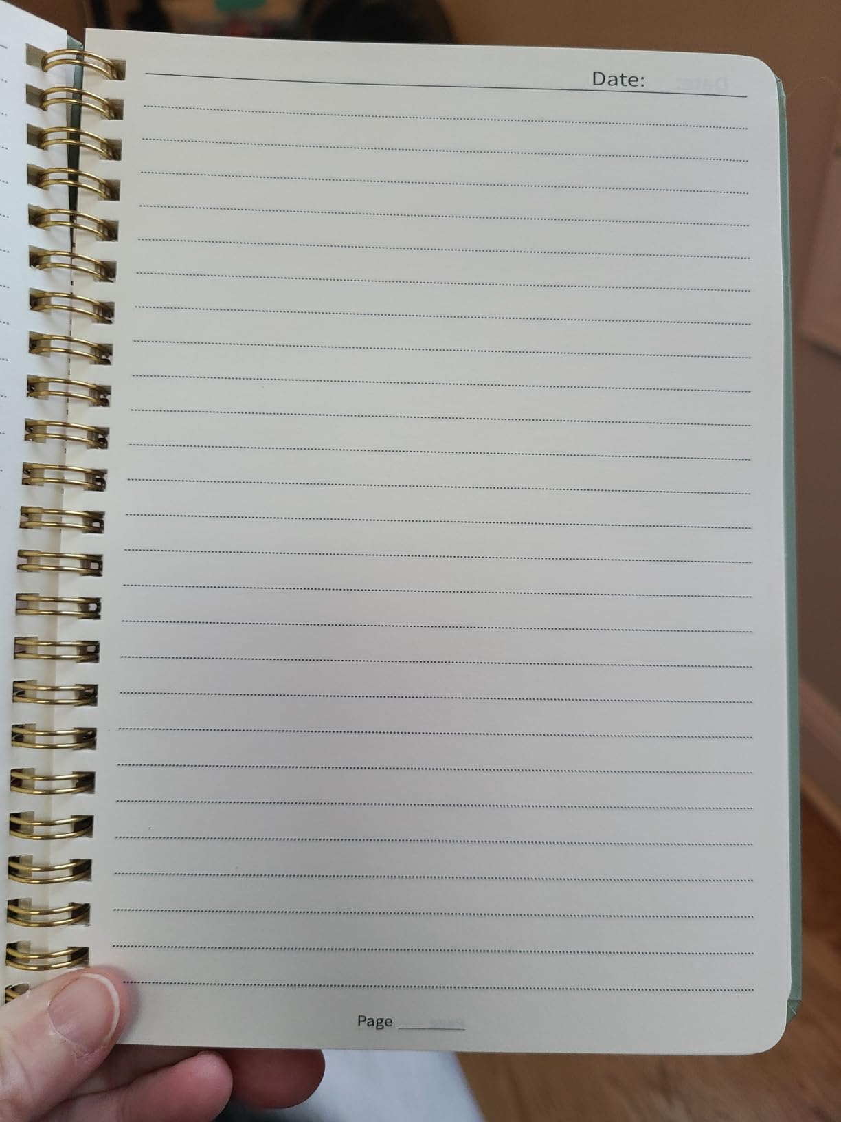 Taja Grid Spiral Notebook for Work, 5.7