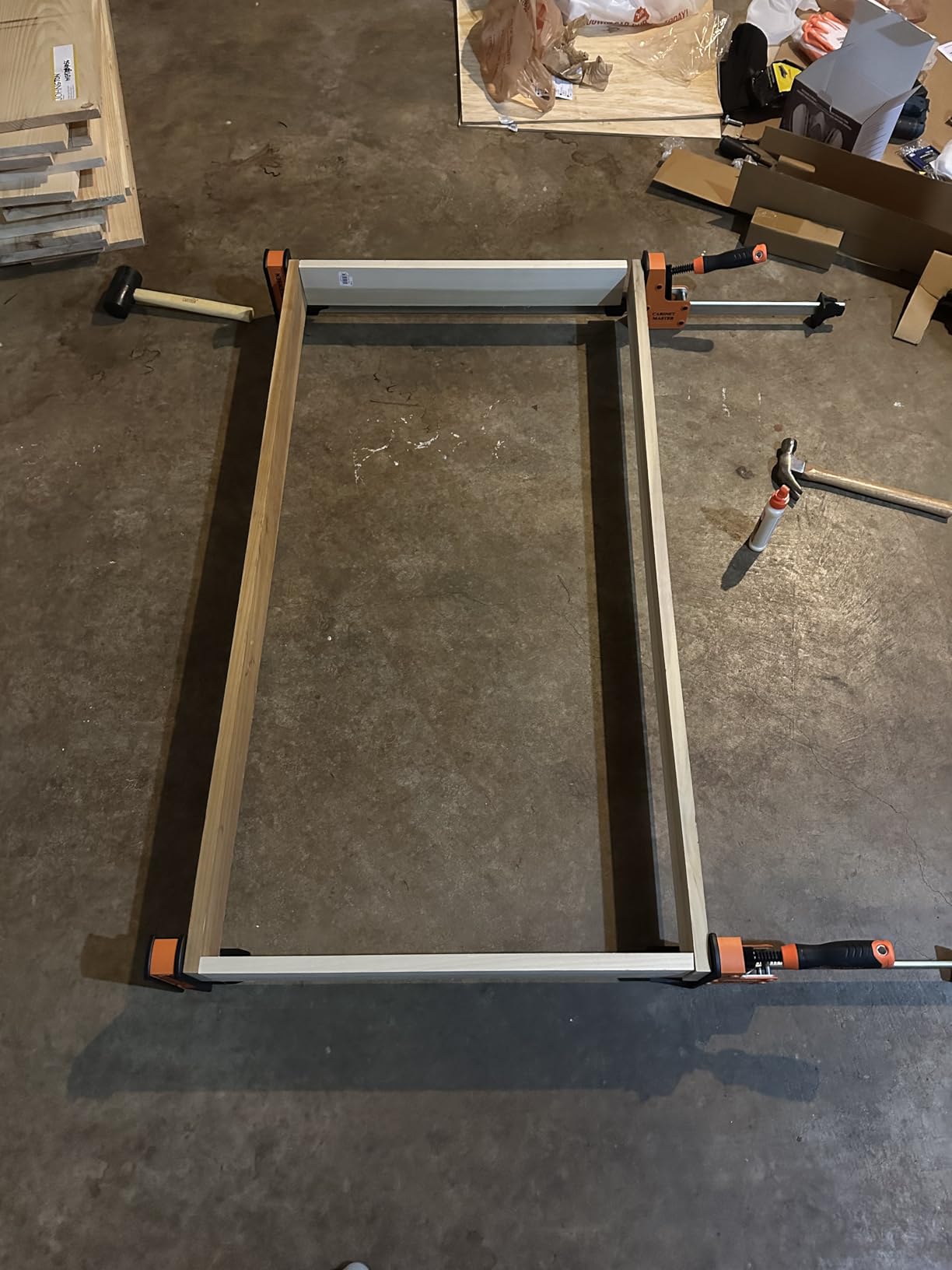 JORGENSEN 36-Inch Parallel Bar Clamps Set, 2200 lbs Load Limit, 2-Pack customer photo 2