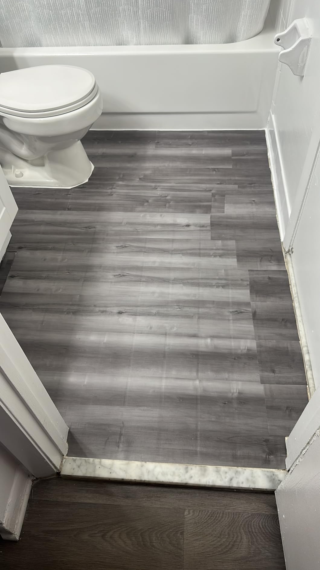 Peel and Stick Floor Tiles: 11.8x137.8inch Vinyl Flooring Roll customer photo 2