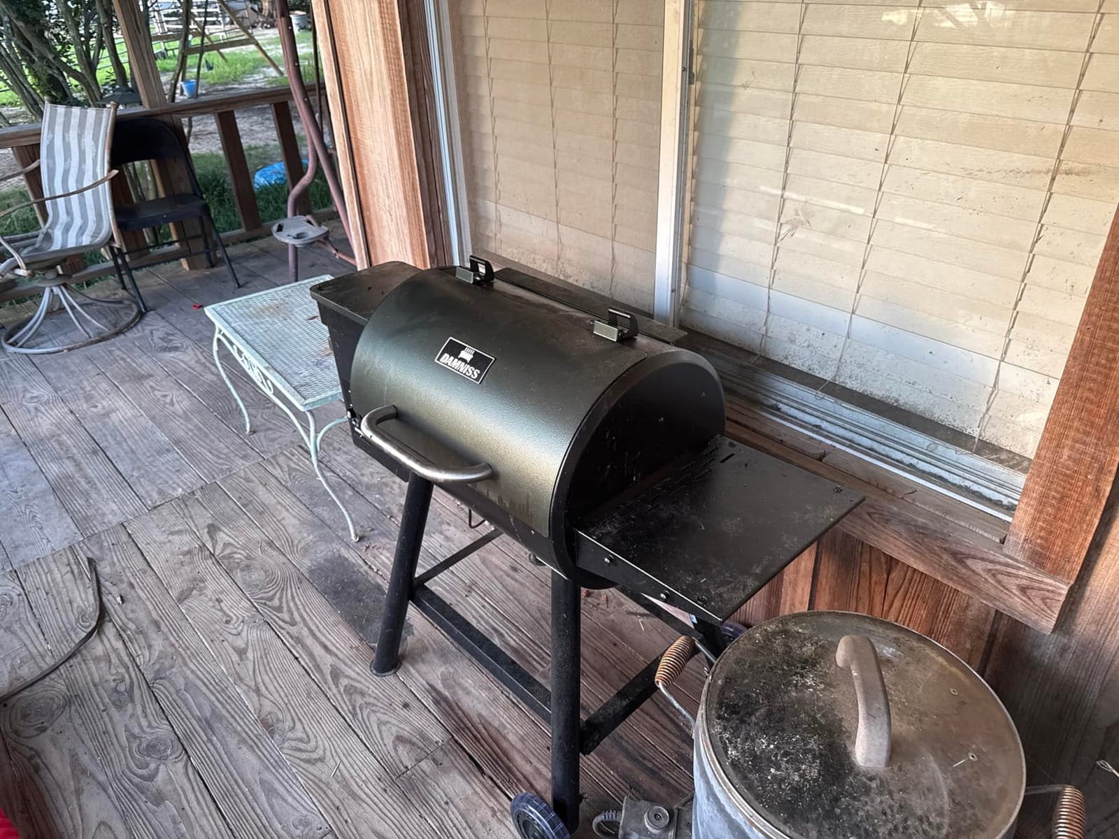 Electric Pellet Smoker Grill 565 SQ.IN Cook Area Pellet Smoker with Auto Feed & PID Controller 500°F Max Temperature 8 in 1 BBQ Grill with Meat Probe & Side Table with Hooks Perfect for Outdoor BBQ customer photo 2