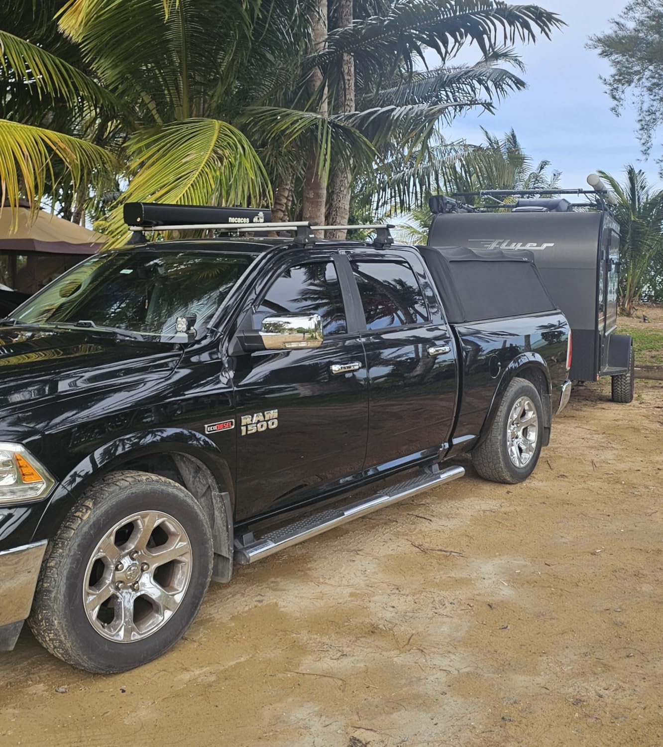 Pressurized Water Tank, Roof Rack Overland Truck Camping Shower customer photo 2