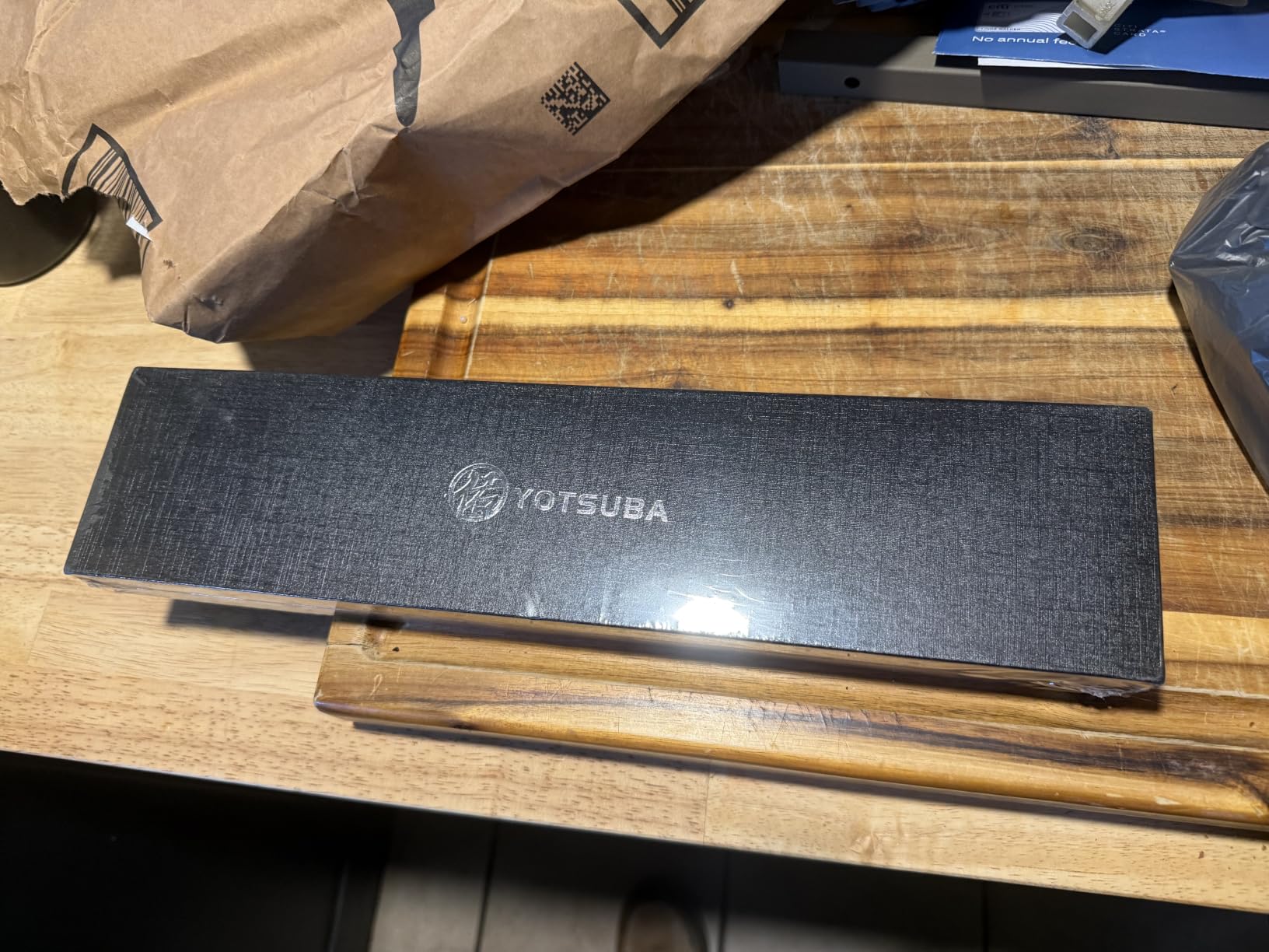 YOTSUBA Japanese Carving Knife and Fork Set with Ergonomic Rosewood Handle customer photo 1