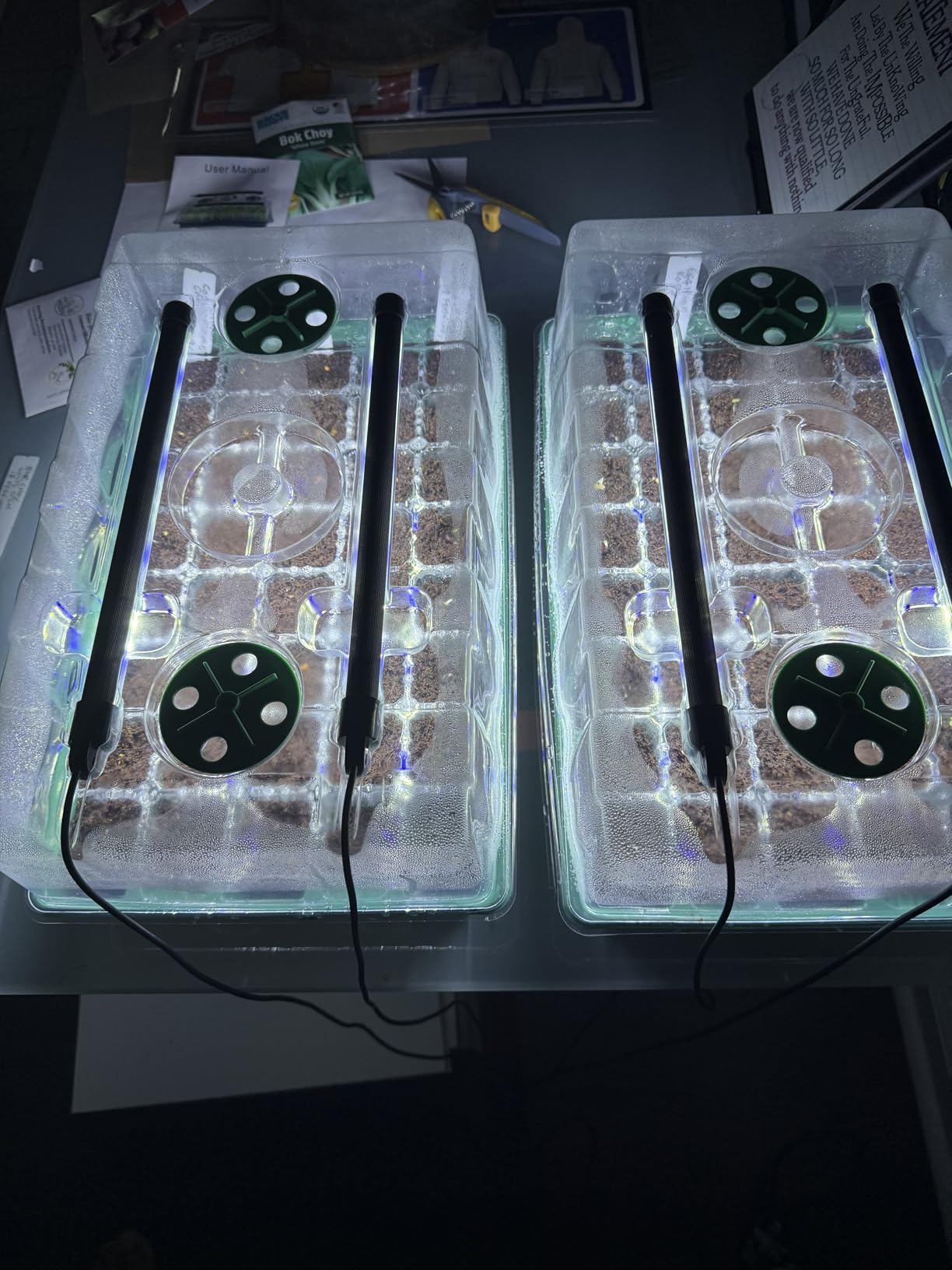 Sondiko Seed Starter Tray with Grow Light, Display Digital Controller customer photo 1