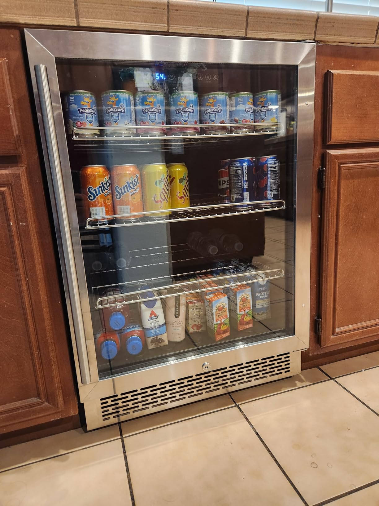 Albott 24 Inch Under Counter Drawer Fridge, Low Noise Beverage Refrigerator customer photo 1