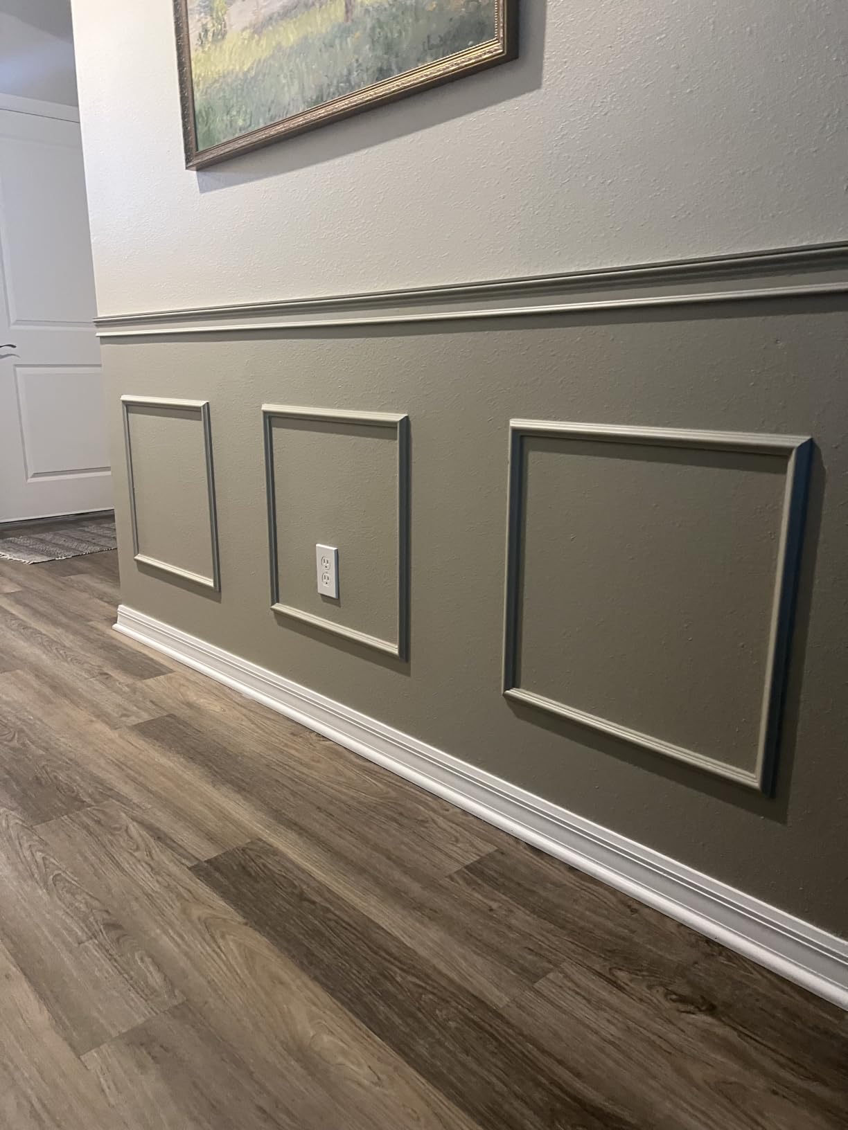 Colingmill Accent Wall Molding Kit Premade Panel,3set,31.4x31.4in customer photo 1