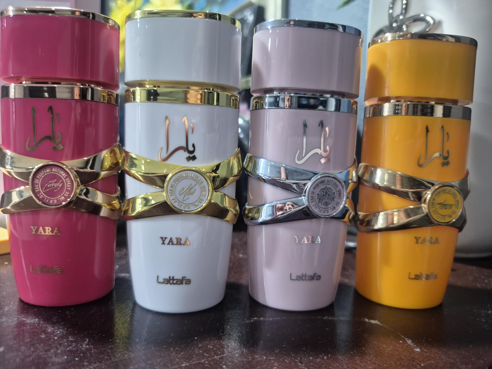 Lattafa My Yara Collection – 4 × 25 ml Eau de Parfum Gift Set for Women (Yara + Yara Moi + Yara Tous + Yara Candy) customer photo 1