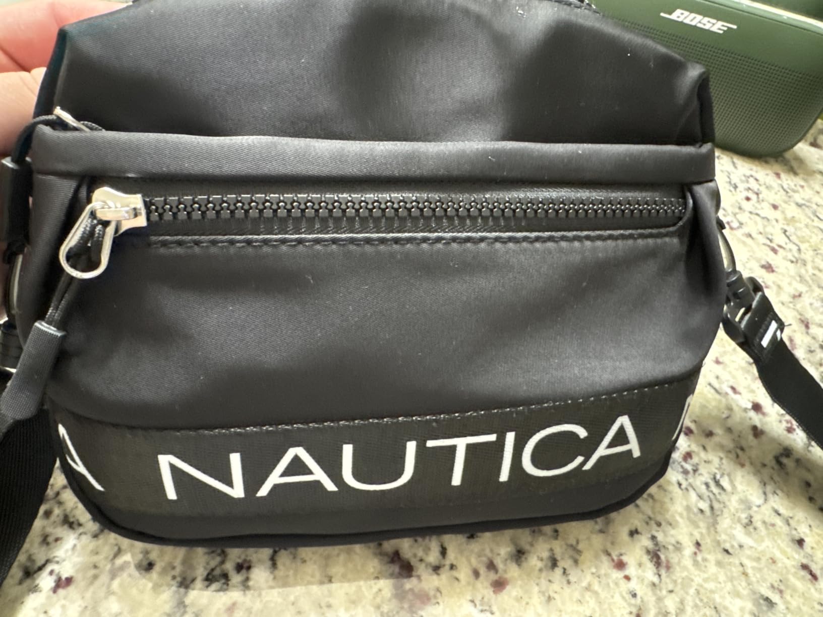 Nautica Nylon Bean crossbody/Belt Bag adjustable shoulder strap customer photo 2