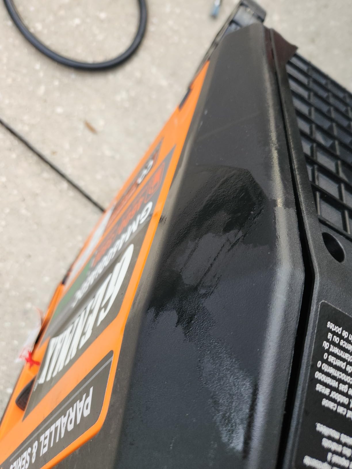 GENMAX Portable Generator, 7250W Super Quiet Dual Fuel Portable Engine with Parallel Capability, Remote/Electric Start, Ideal for Home backup power.EPA &CARB Compliant (GM7250iEDC) customer photo 2