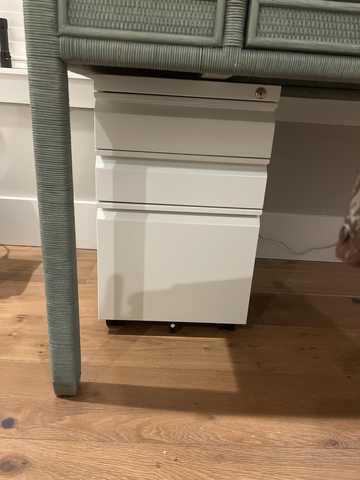 DEVAISE 3 Drawer Mobile File Cabinet, Fully Assembled Except Casters customer photo 1