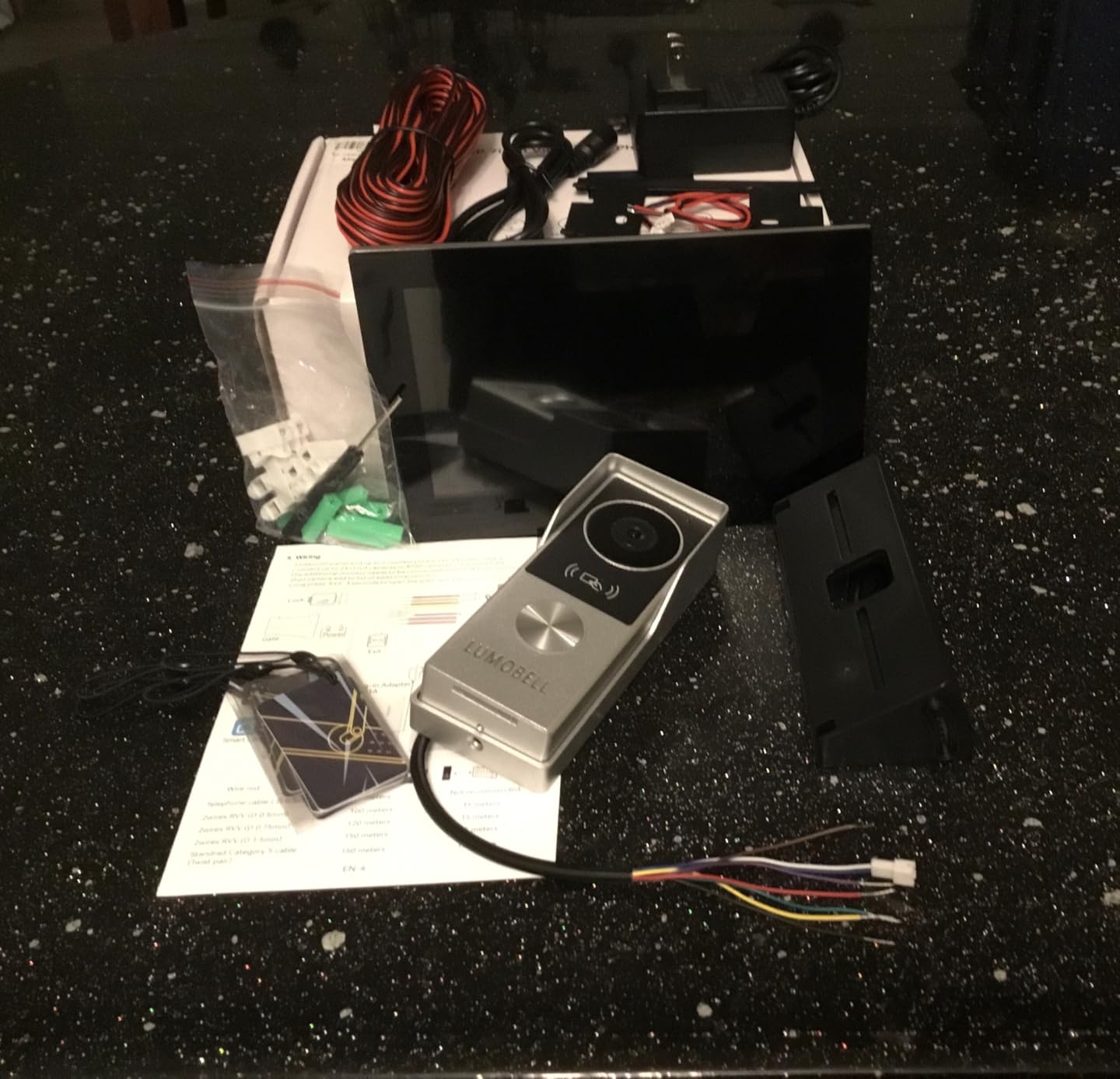 Wired Video Doorbell Intercom System with 7-Inch Monitor customer photo 1