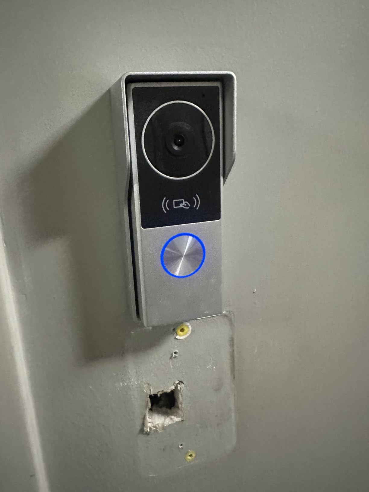 Wired Video Doorbell Intercom System with 7-Inch Monitor customer photo 2