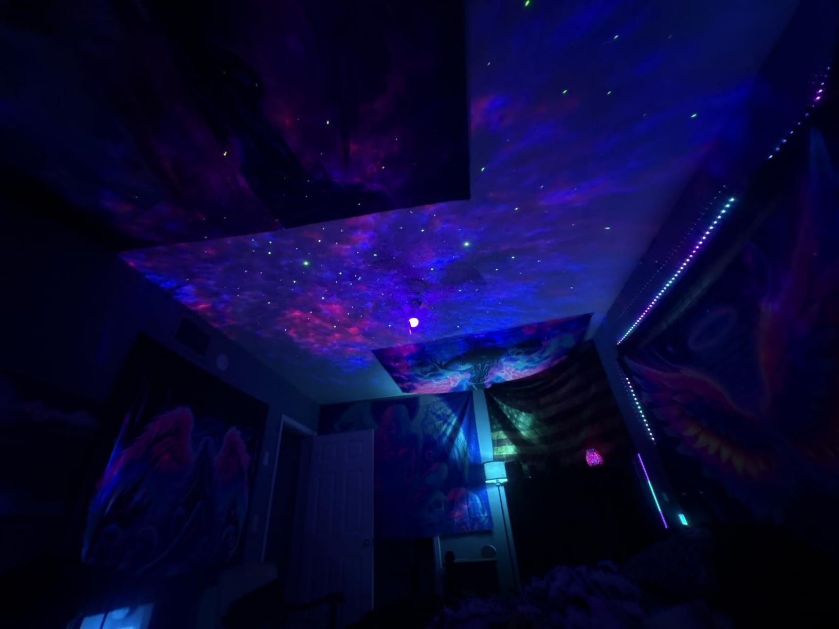 Govee Star Projector Lights, 7-Zone Nebula Effect, Compatible with Matter customer photo 2