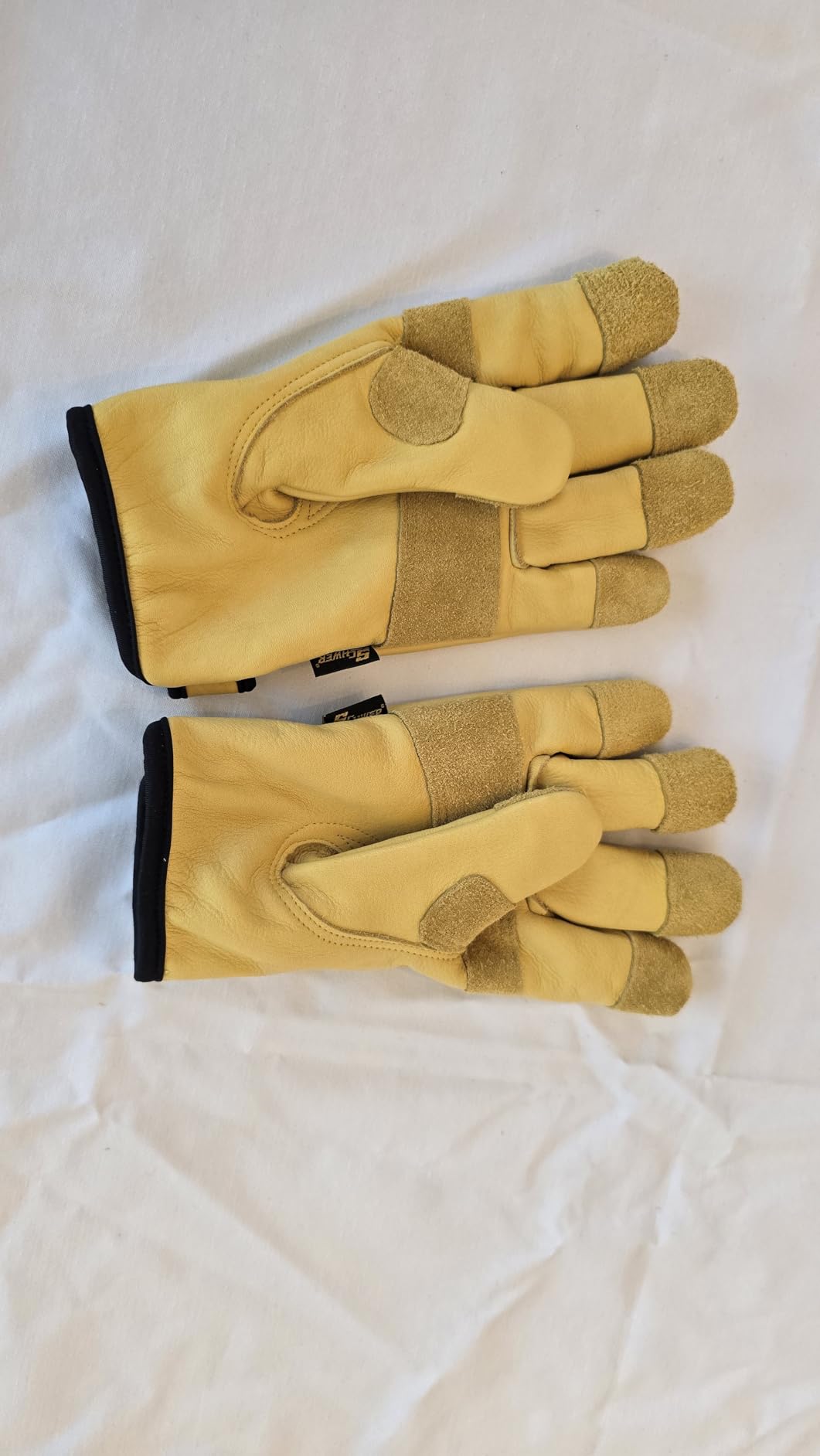 Schwer Pro Max ANSI A9 Cut Resistant Leather Work Gloves, PM3401, L customer photo 2