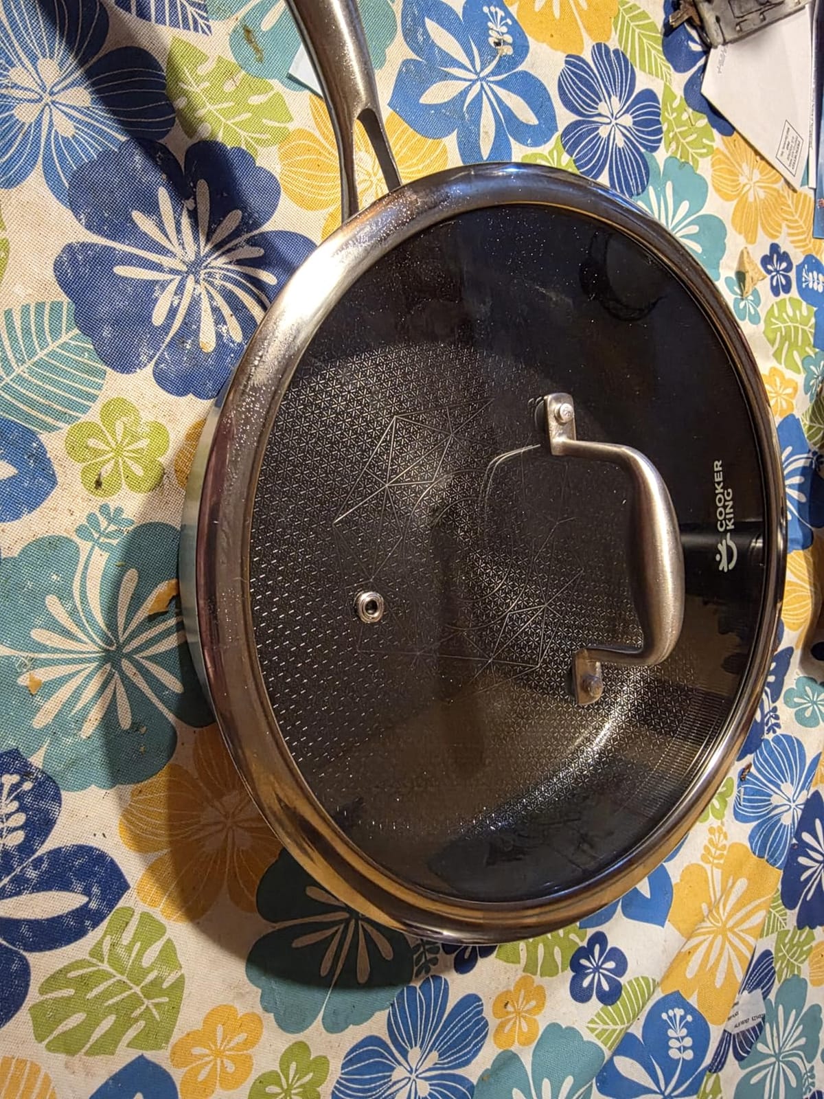 COOKER KING 5Qt Hybrid Sauté Pan with Lid, Nonstick Braiser, Chicken fryer customer photo 2