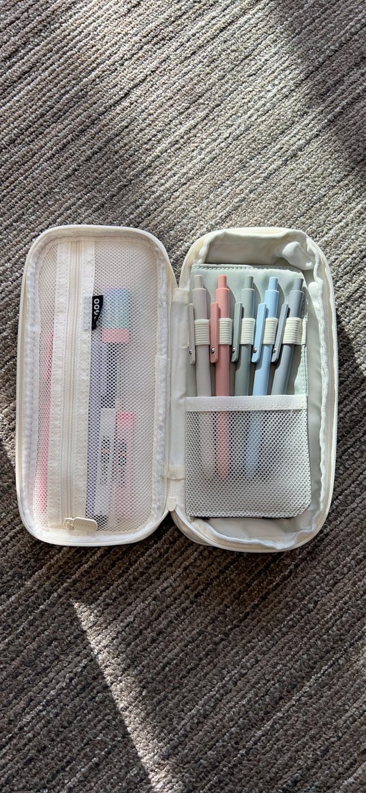 Nicpro School Supplies Stationary Set with Pencil Case, 50 PCS Black customer photo 2