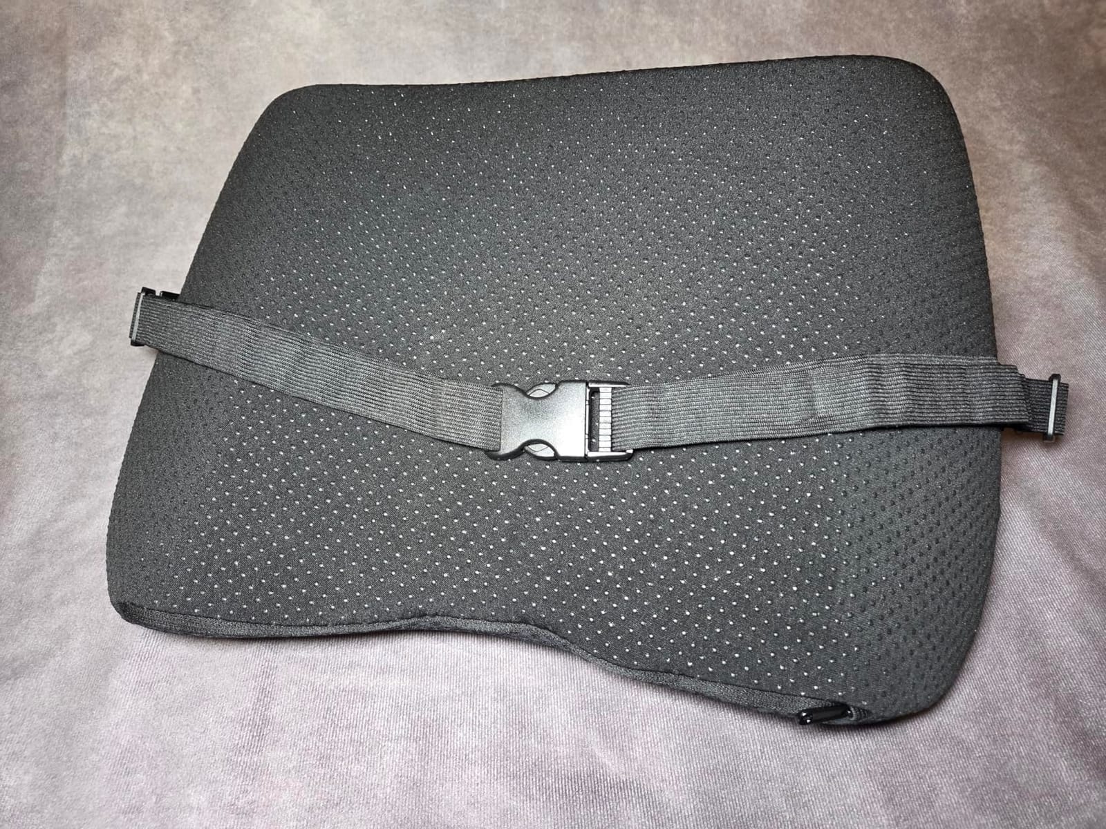 Lumbar Support Pillow for Car & Office Chair - High-Density Memory Foam Back Cushion for Sciatica & Lower Back Pain Relief - Non-Slip Support for Driving & Desk Workers customer photo 2