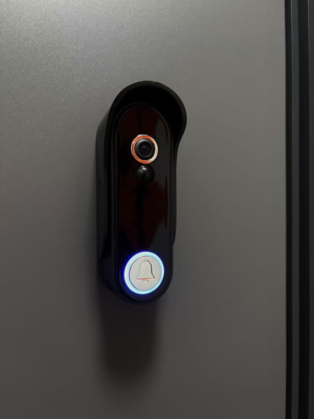Wireless Smart Video Doorbell Intercom System, WiFi 1080P Video Doorbell Camera with Monitor, Video Door Phone with 7''Touch Screen, Motion Detection, No Subscription, APP Control customer photo 1