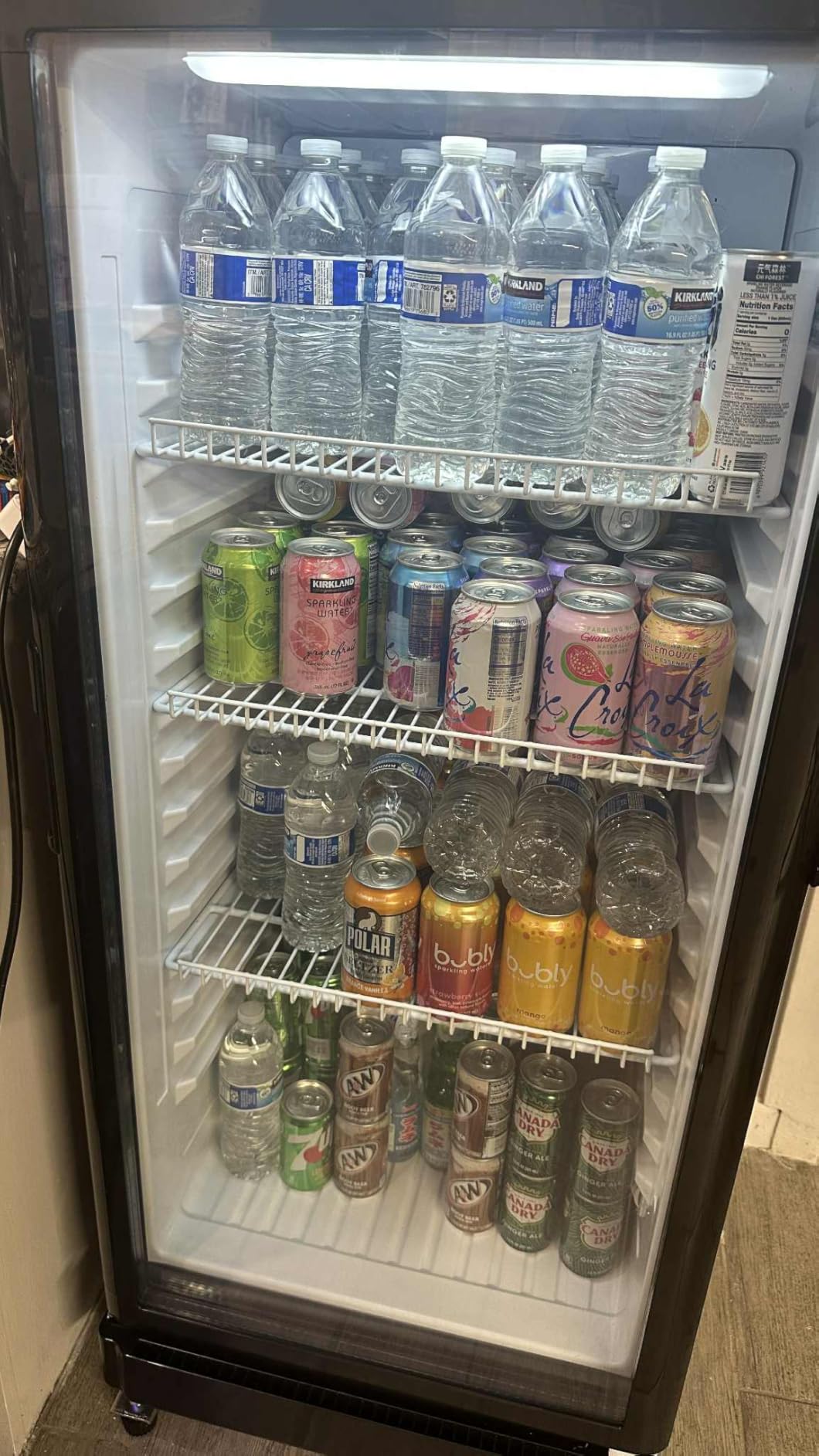 8.5 Cu.Ft Commercial Display Fridge with Glass Door customer photo 1